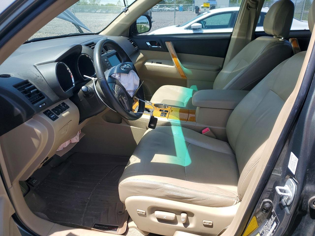 2009 Toyota Highlander Hybrid Limited Green vin: JTEEW44AX92030408