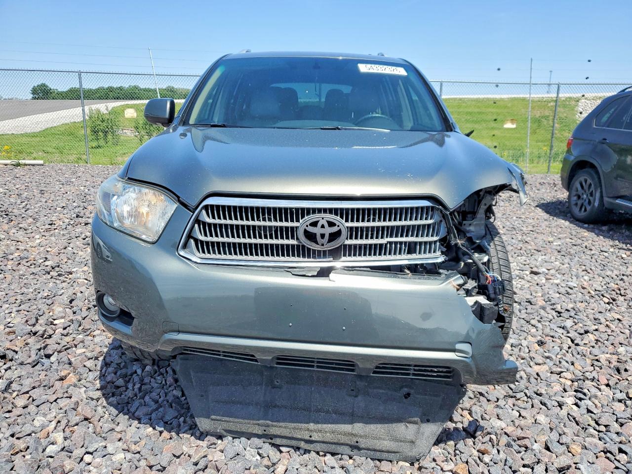 2009 Toyota Highlander Hybrid Limited Green vin: JTEEW44AX92030408