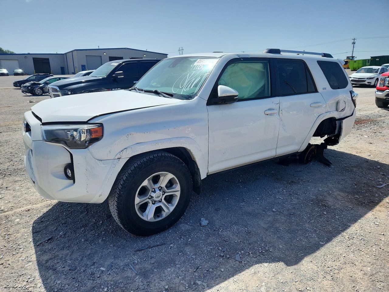 2023 Toyota 4runner Sr5 Premium White vin: JTEFU5JR1P5299418