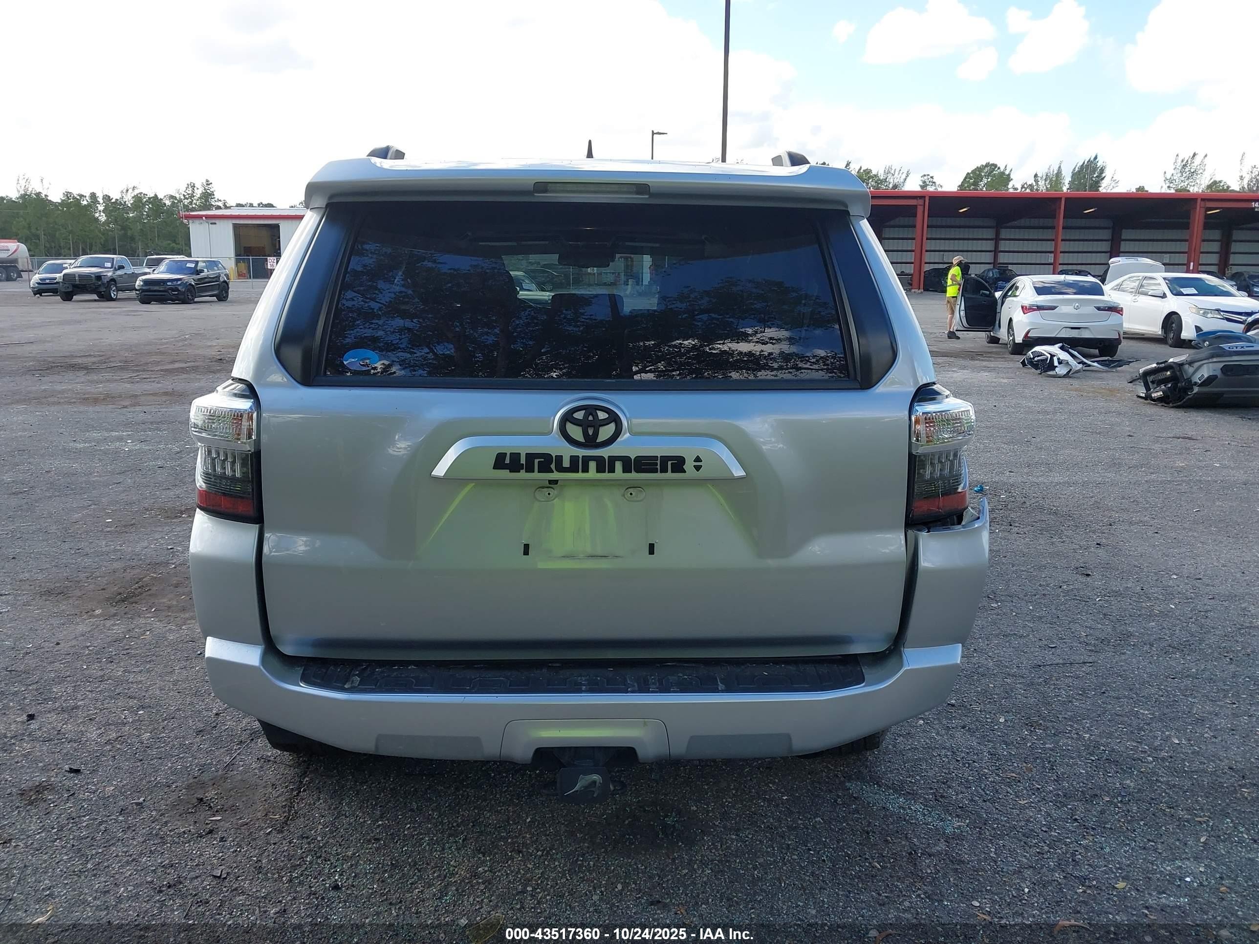 2021 Toyota 4runner Sr5 Premium Серебряный vin: JTEFU5JR4M5243131