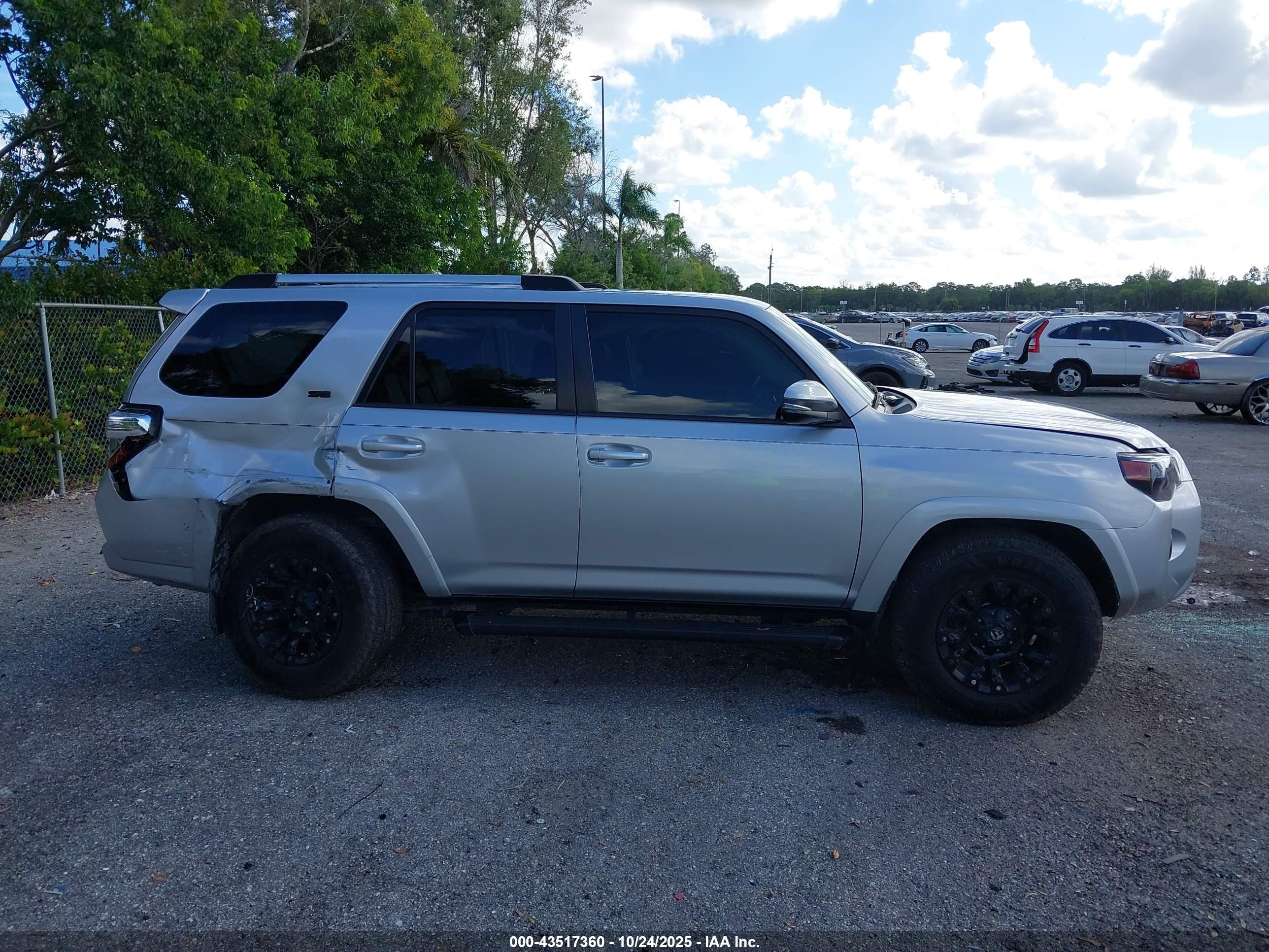 2021 Toyota 4runner Sr5 Premium Серебряный vin: JTEFU5JR4M5243131