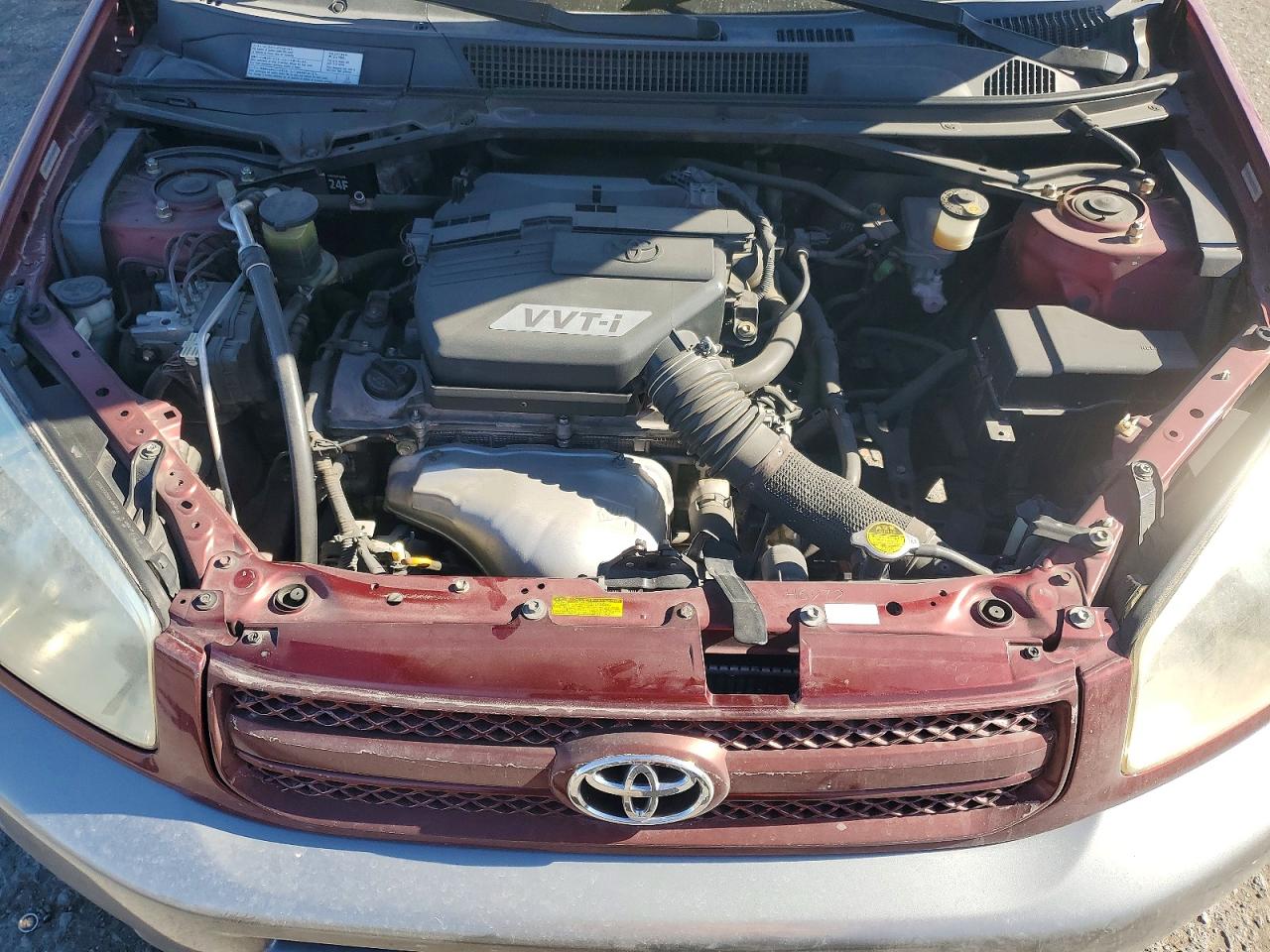 2004 Toyota Rav4 Base Красный vin: JTEGD20V040012807