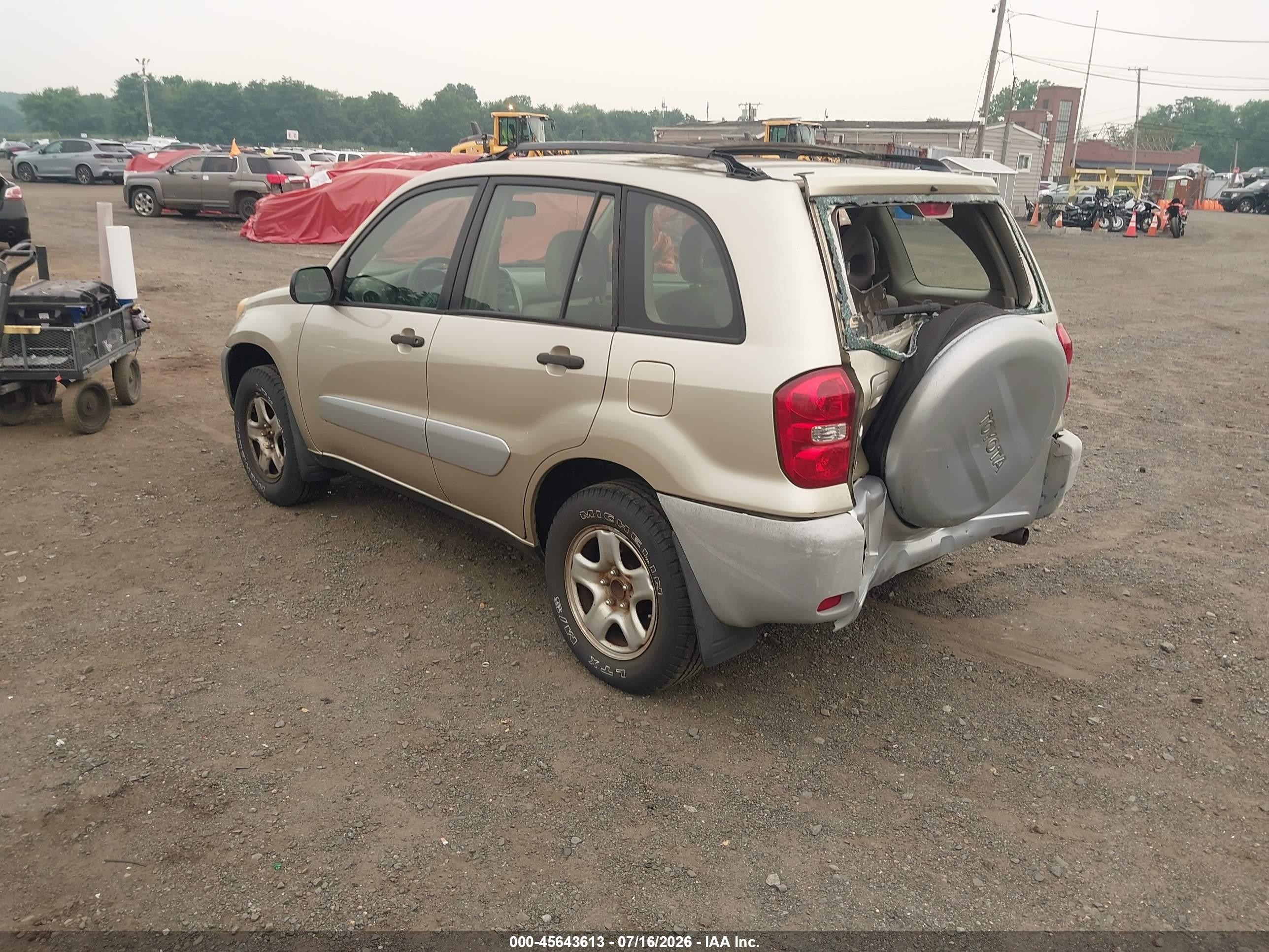 2004 Toyota Rav4   Beige vin: JTEGD20V040014136