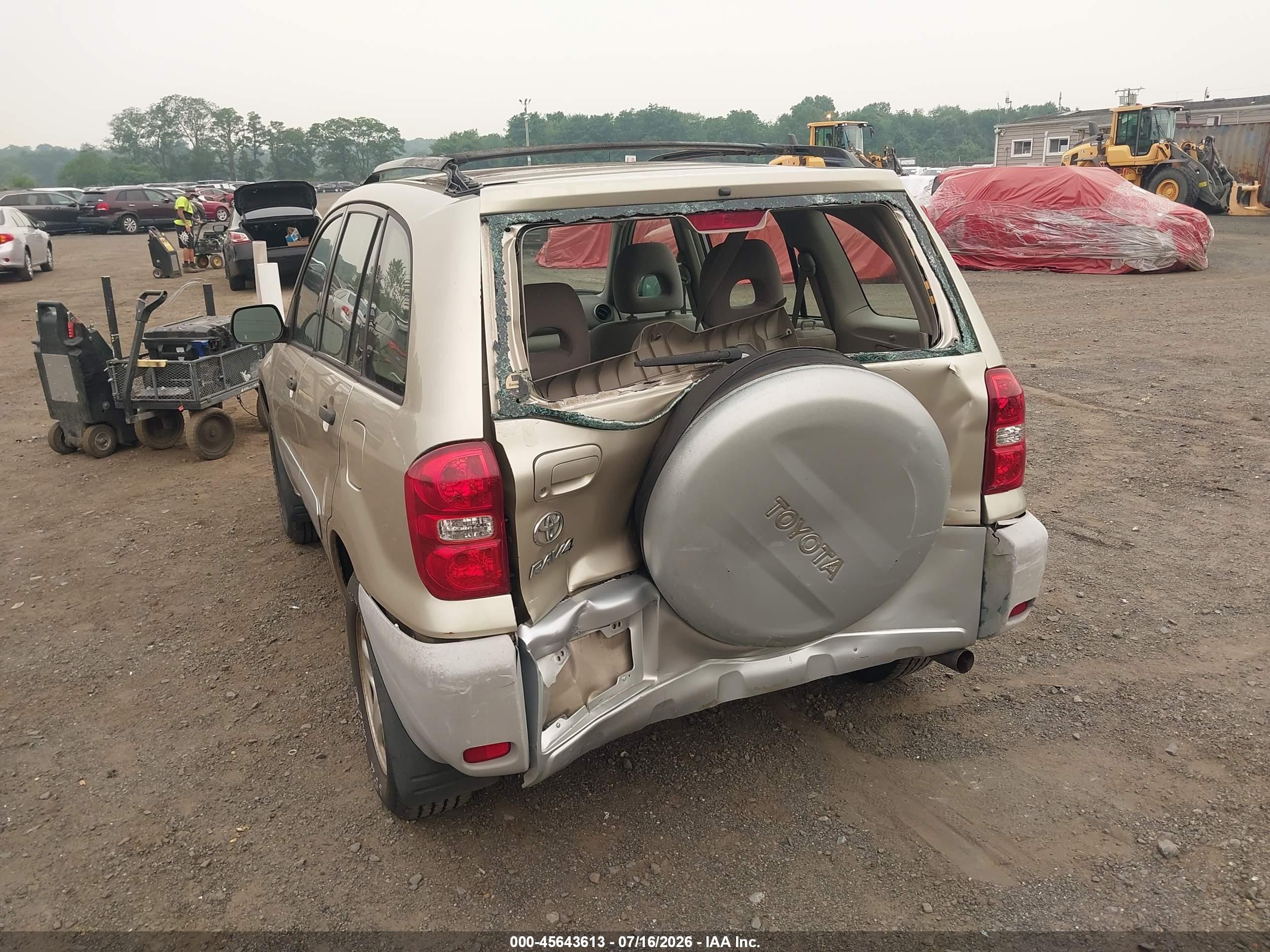 2004 Toyota Rav4   Beige vin: JTEGD20V040014136