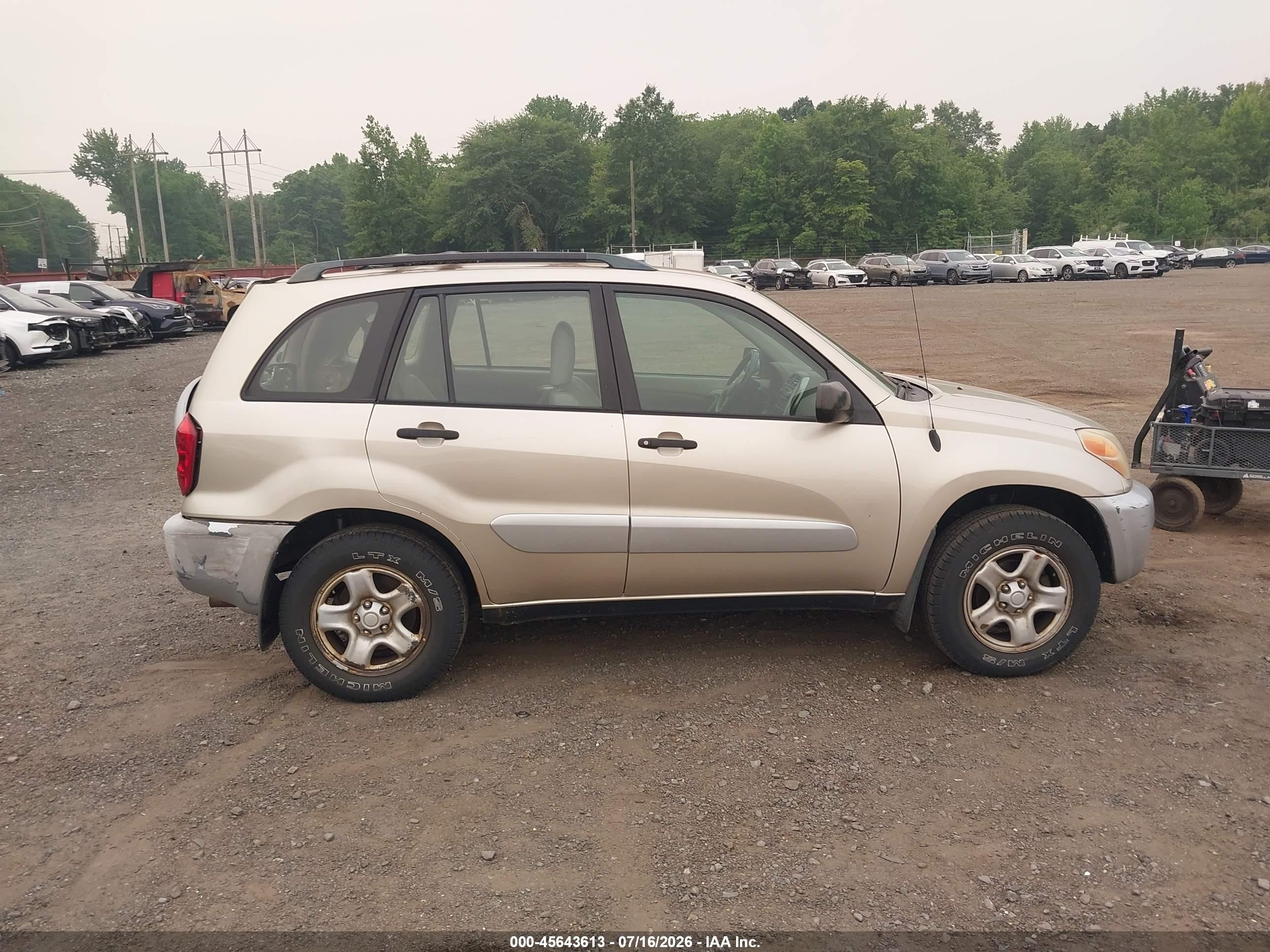 2004 Toyota Rav4   Beige vin: JTEGD20V040014136