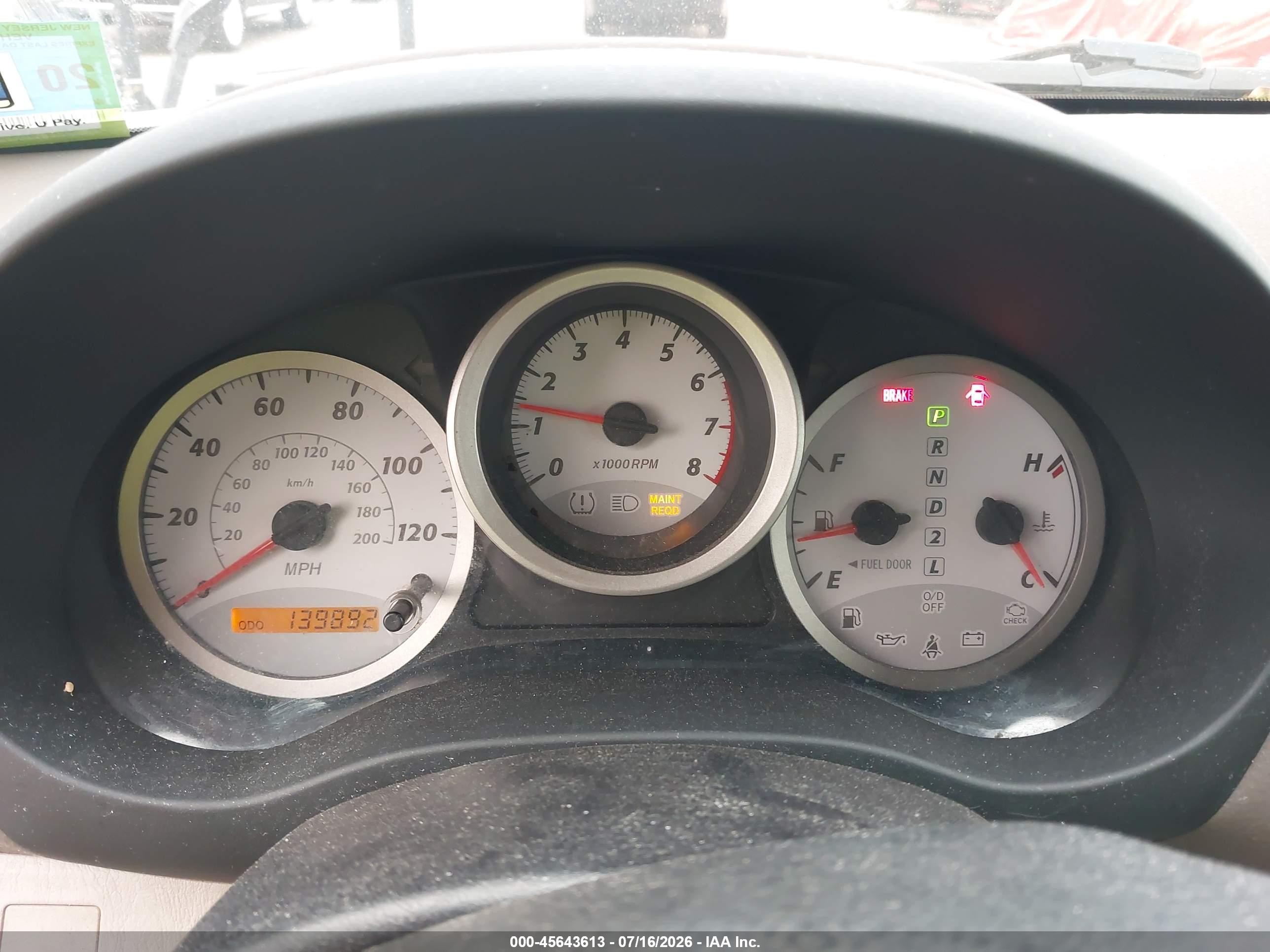 2004 Toyota Rav4   Beige vin: JTEGD20V040014136