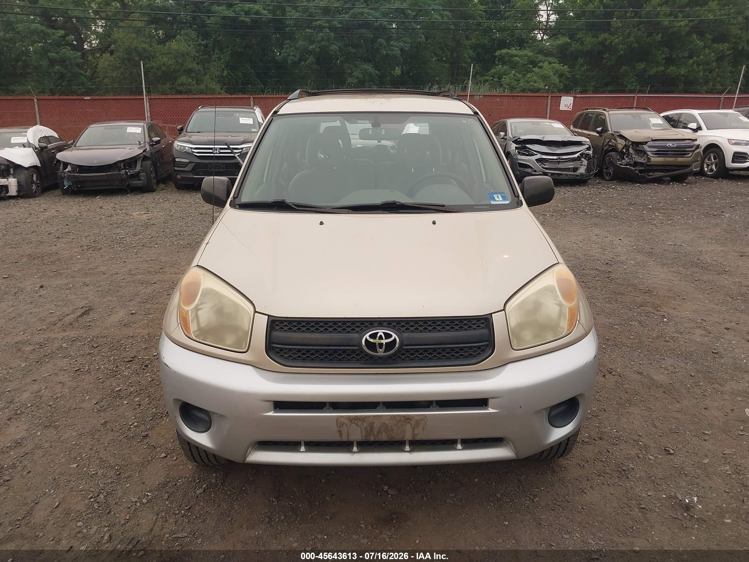 2004 Toyota Rav4   Beige vin: JTEGD20V040014136