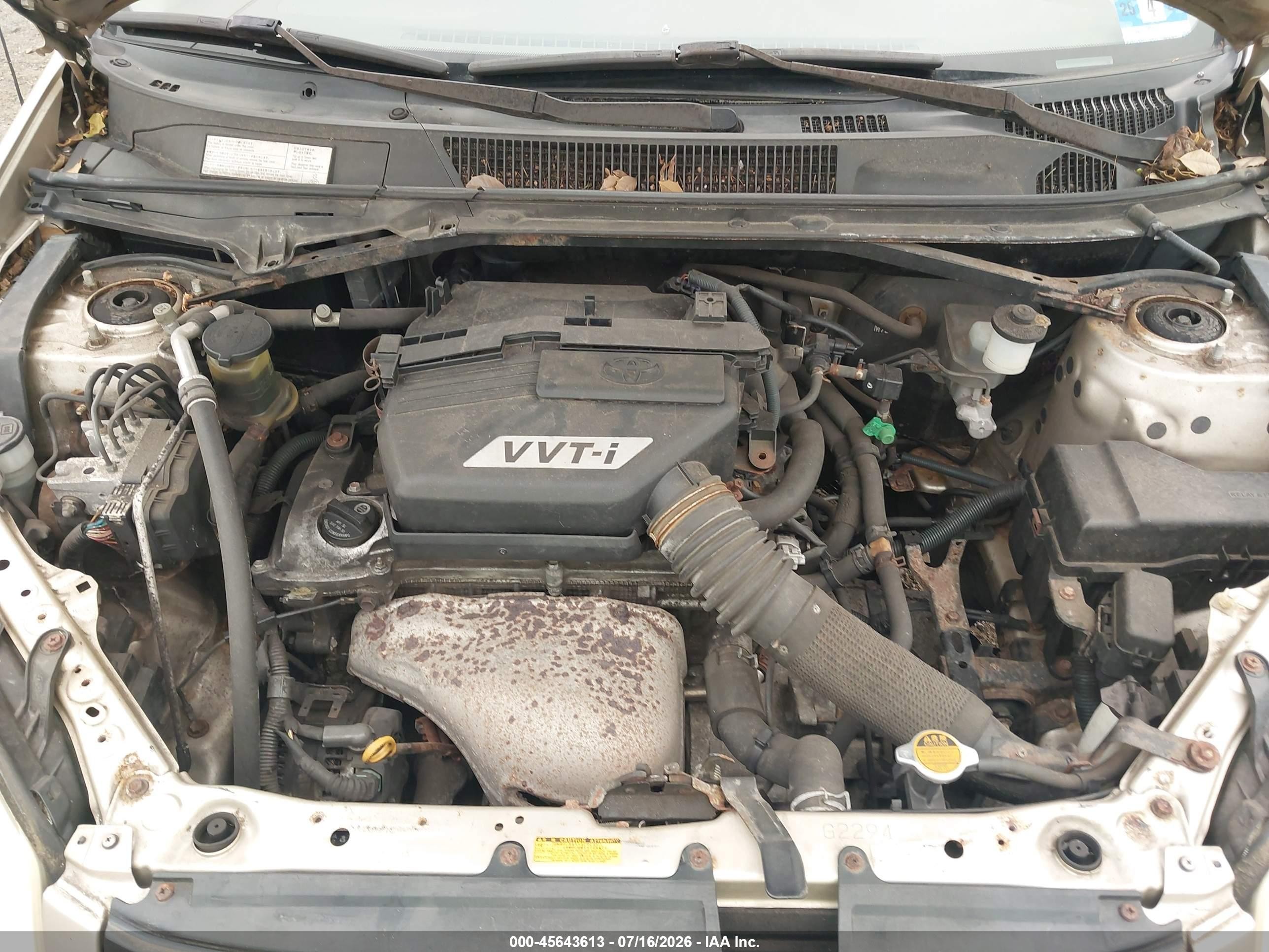 2004 Toyota Rav4   Beige vin: JTEGD20V040014136