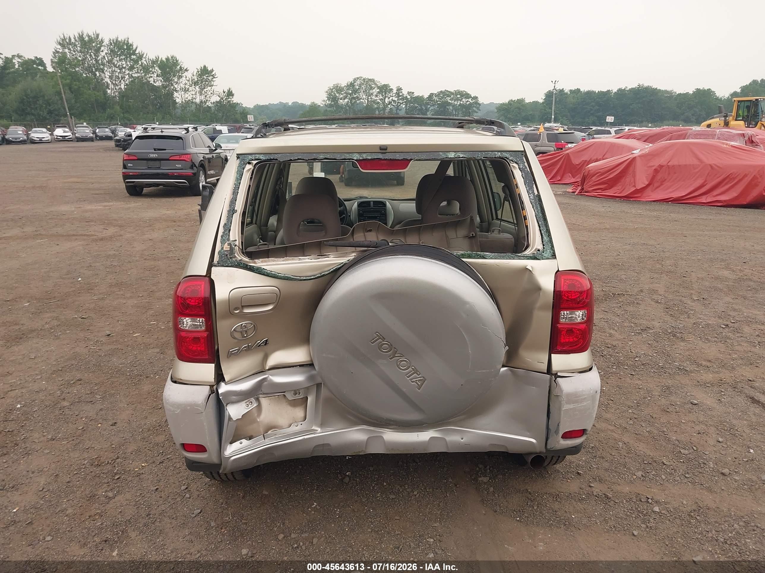 2004 Toyota Rav4   Beige vin: JTEGD20V040014136