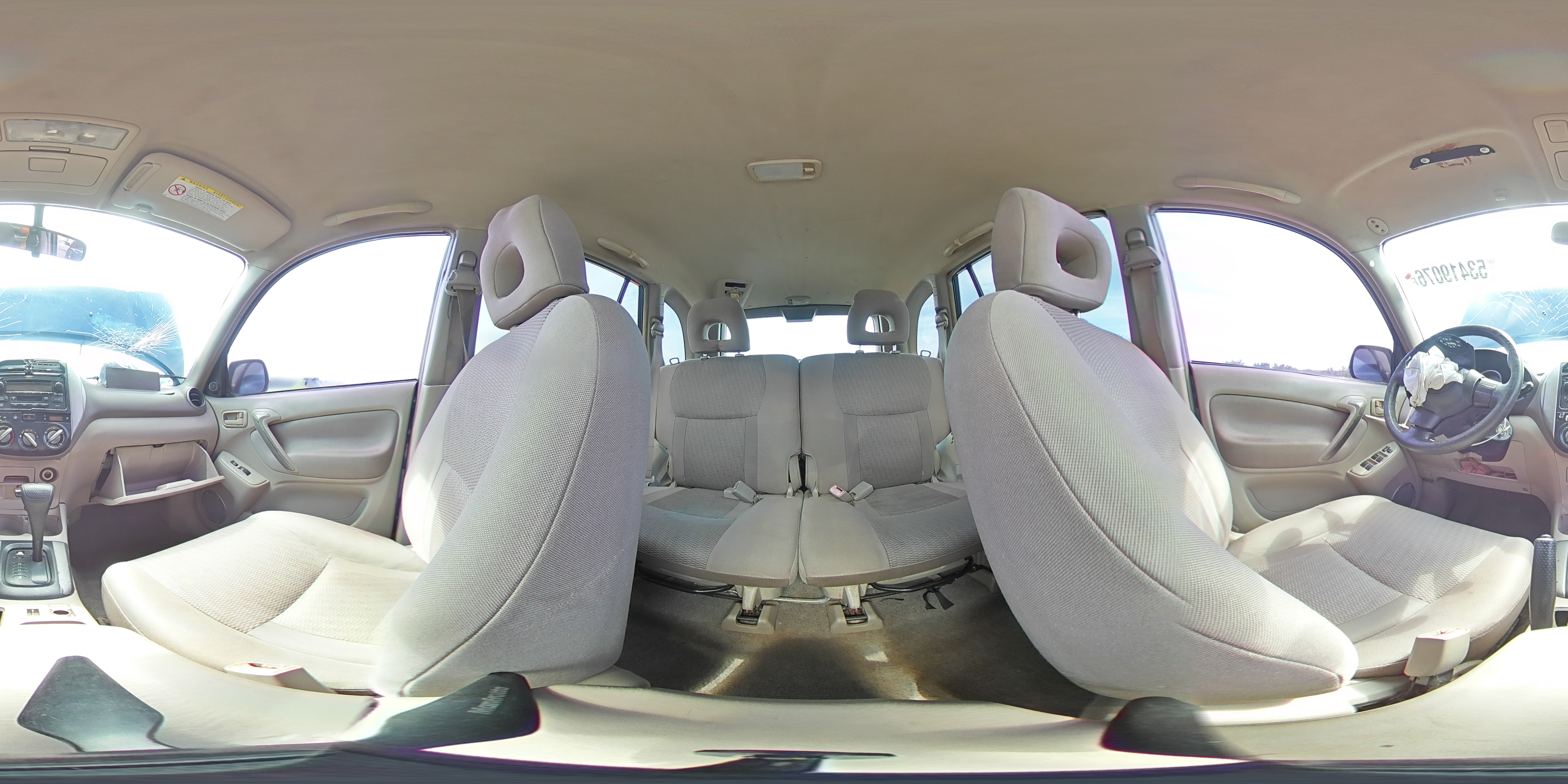 2004 Toyota Rav4 Base Синий vin: JTEGD20V040020437