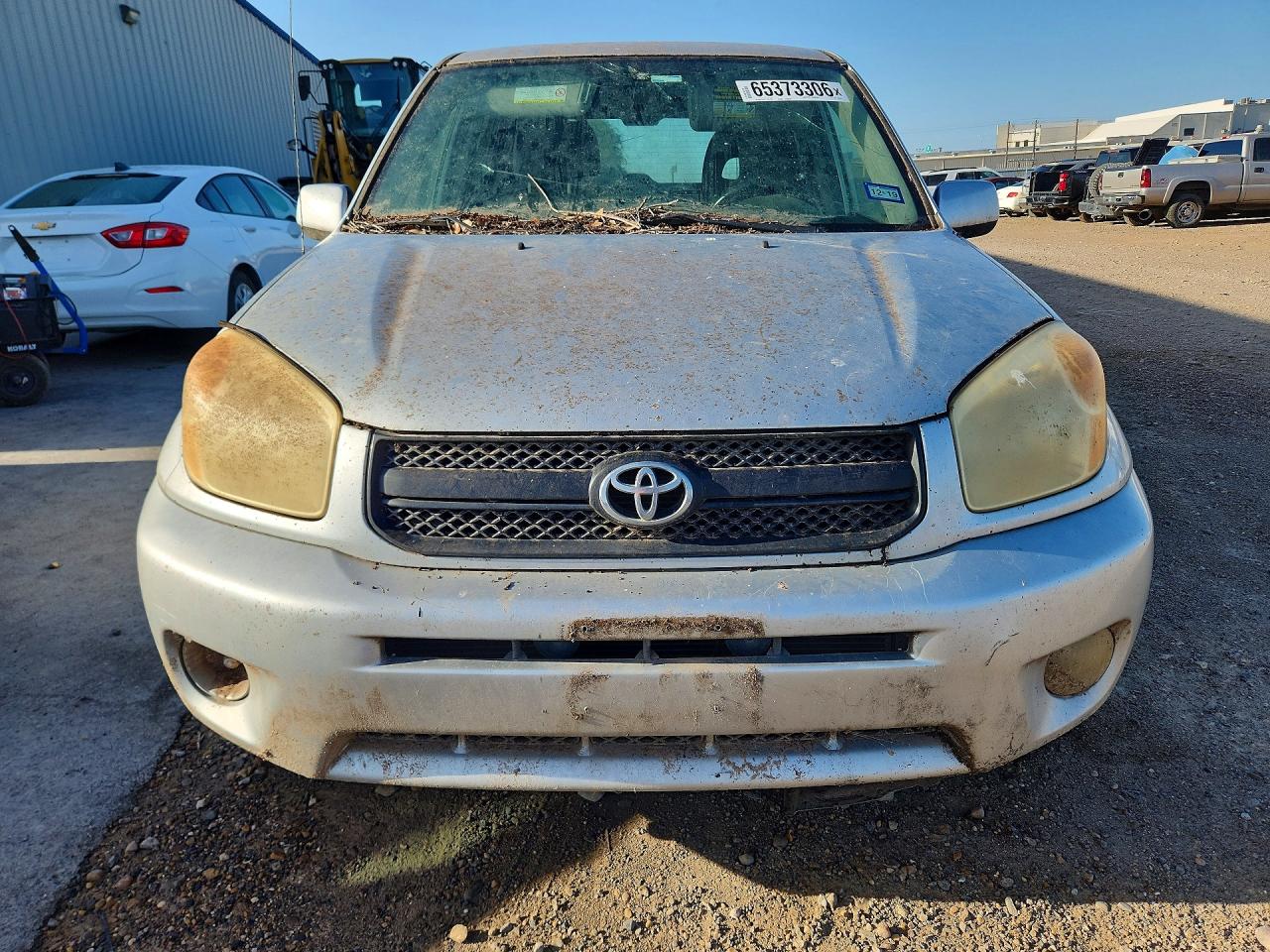 2005 Toyota Rav4 Base Silver vin: JTEGD20V050048319