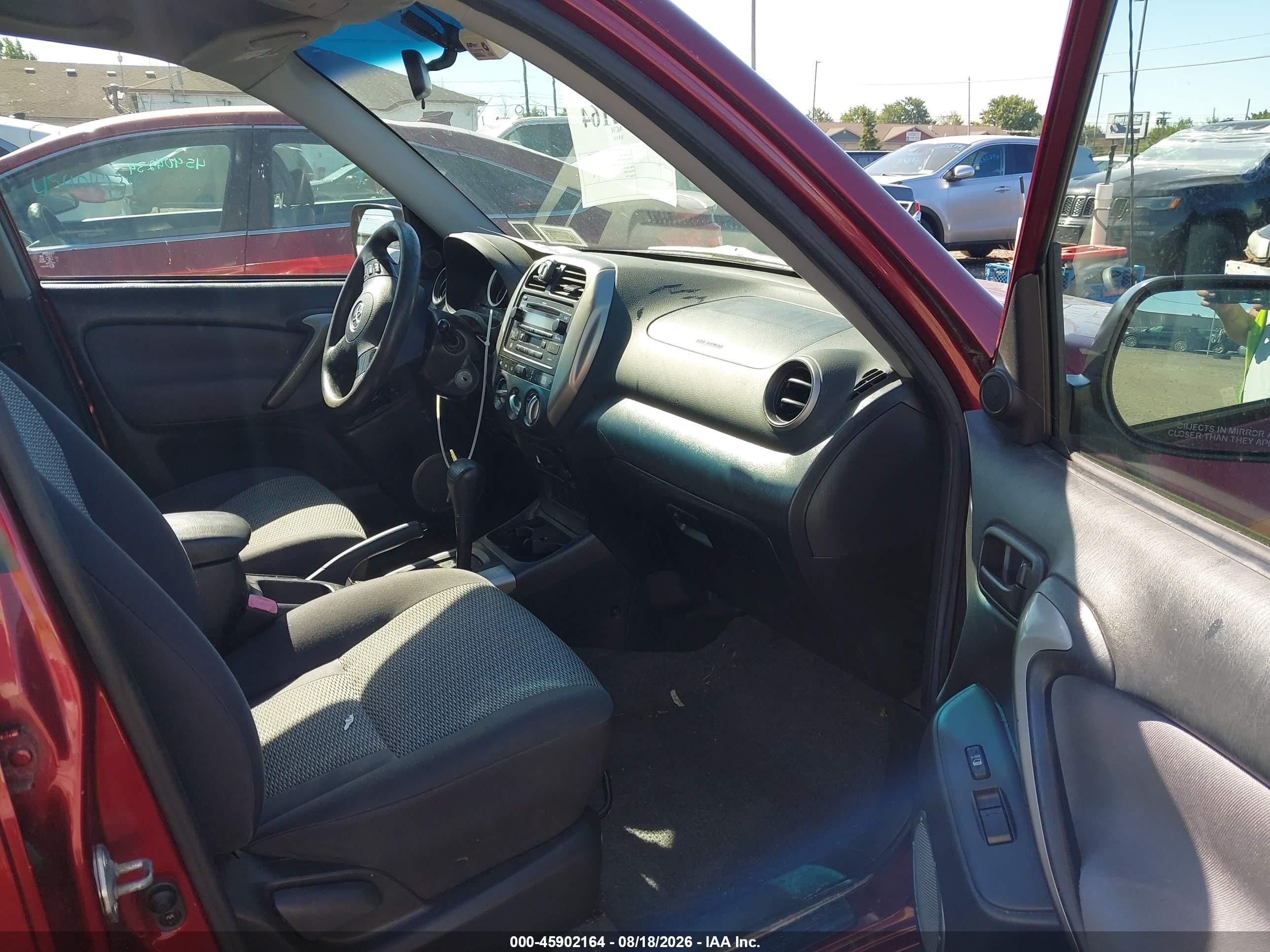 2005 Toyota Rav4   Красный vin: JTEGD20V050054329