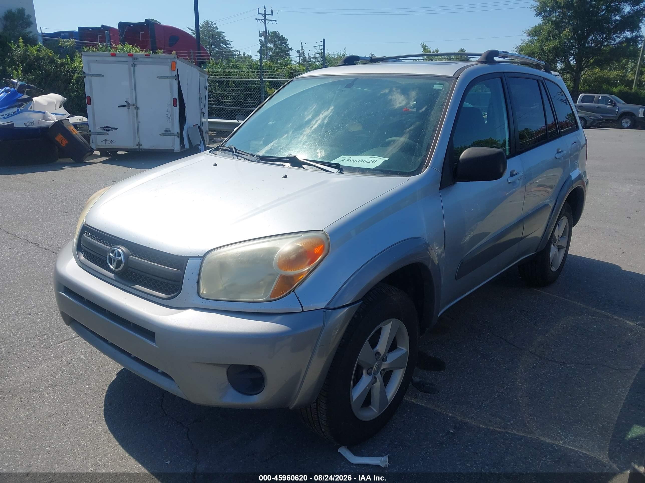 2005 Toyota Rav4   Серебряный vin: JTEGD20V050055237
