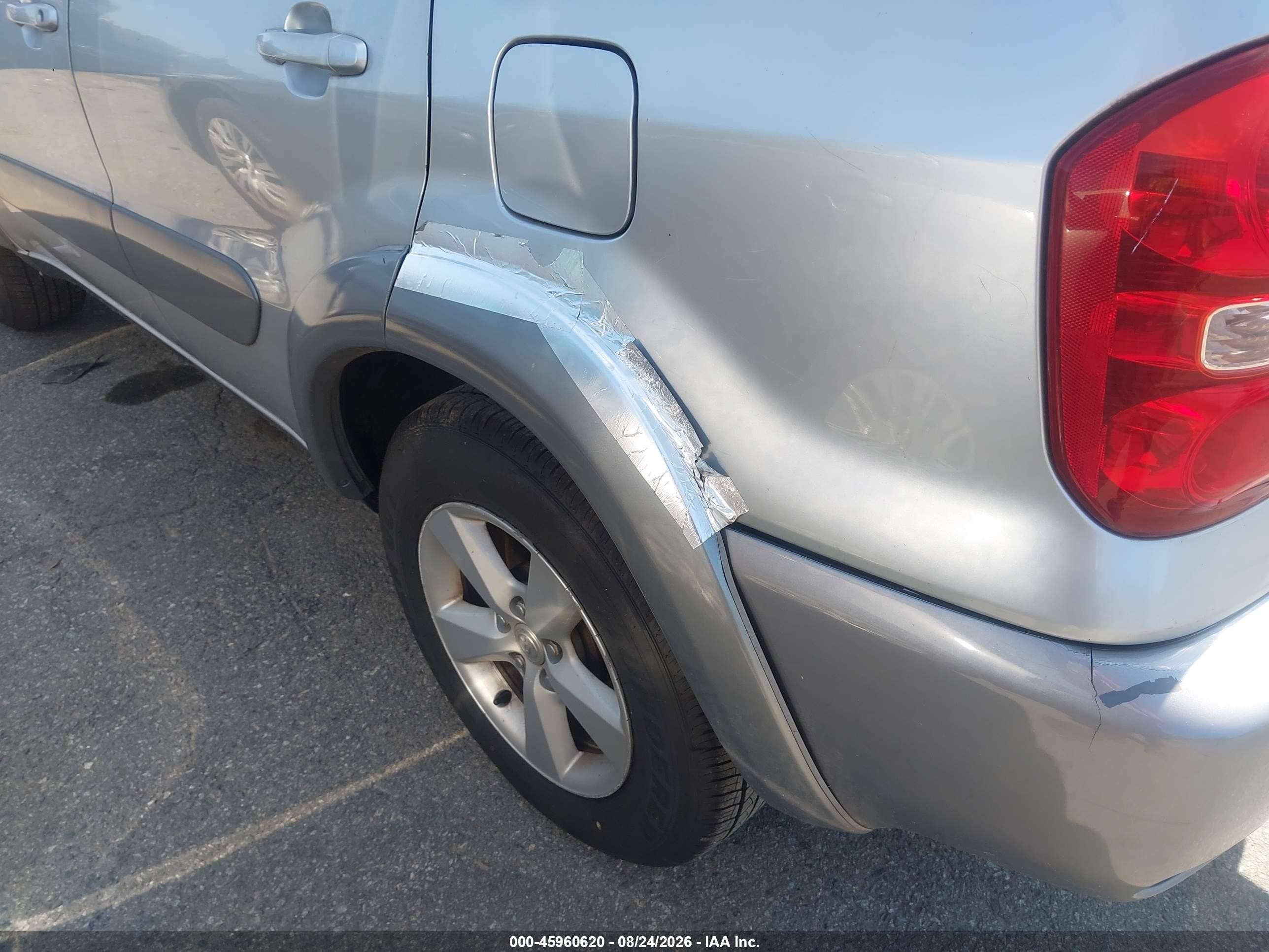 2005 Toyota Rav4   Серебряный vin: JTEGD20V050055237