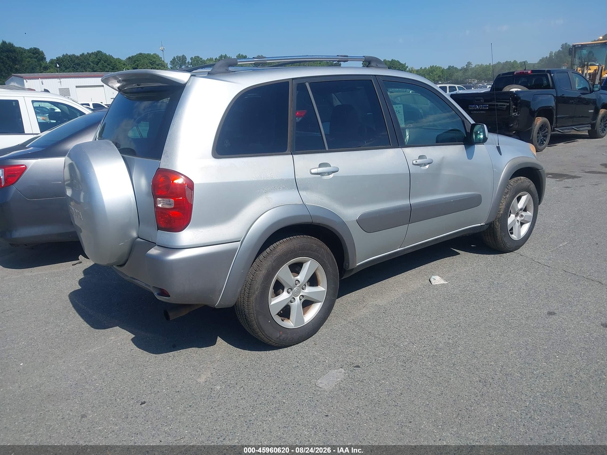 2005 Toyota Rav4   Серебряный vin: JTEGD20V050055237