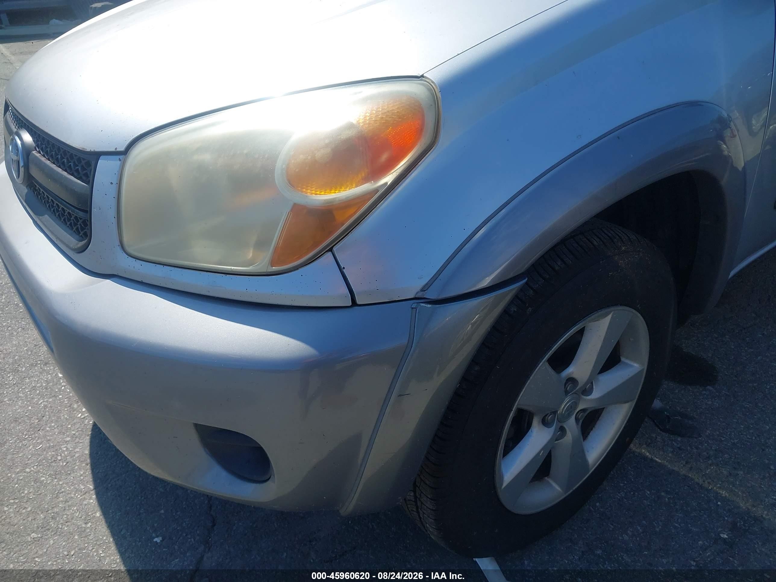 2005 Toyota Rav4   Серебряный vin: JTEGD20V050055237