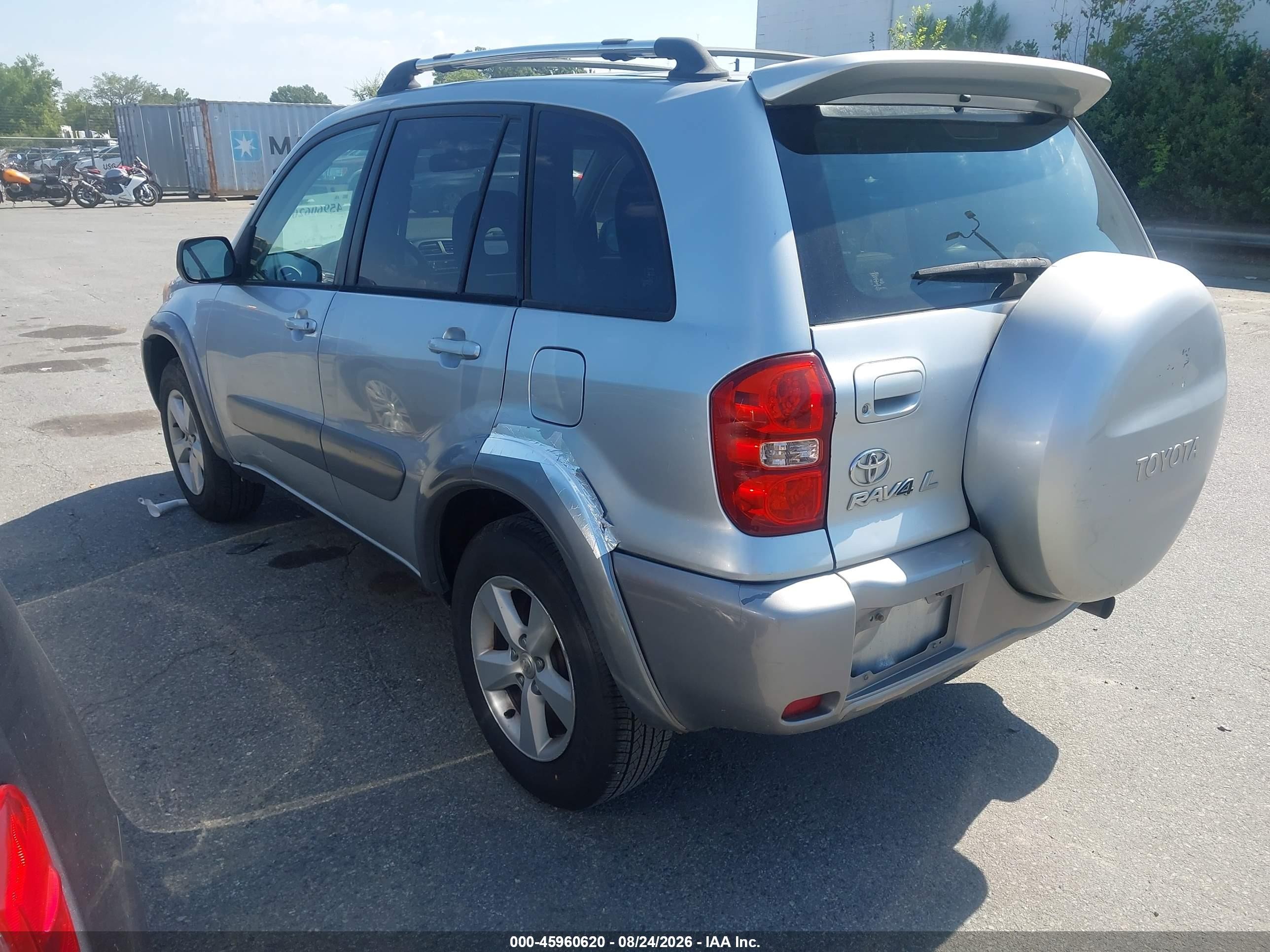 2005 Toyota Rav4   Серебряный vin: JTEGD20V050055237