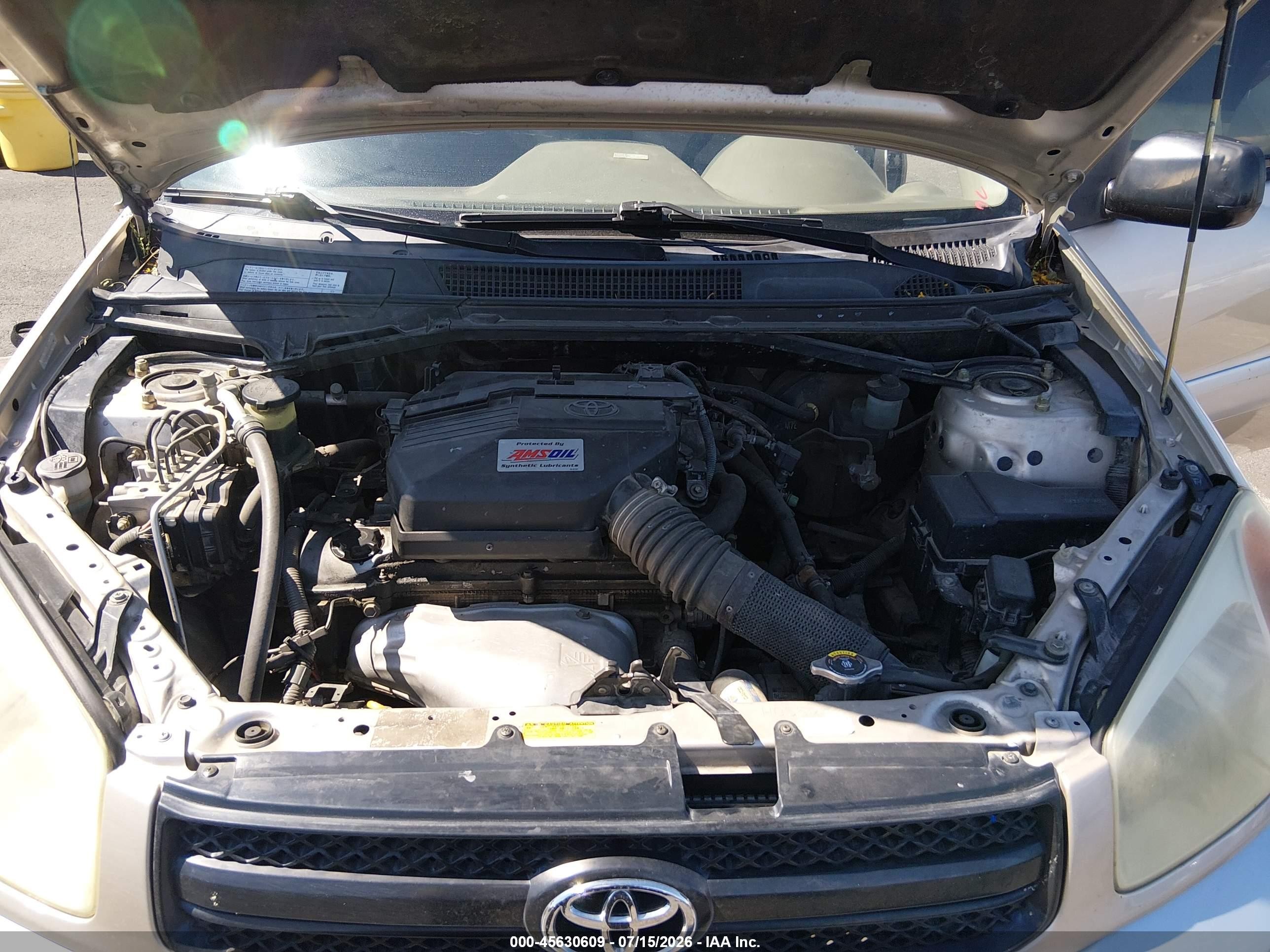 2004 Toyota Rav4   Gold vin: JTEGD20V140011231