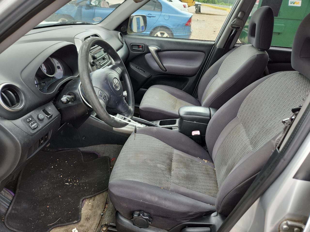 2004 Toyota Rav4 Base Silver vin: JTEGD20V140015554