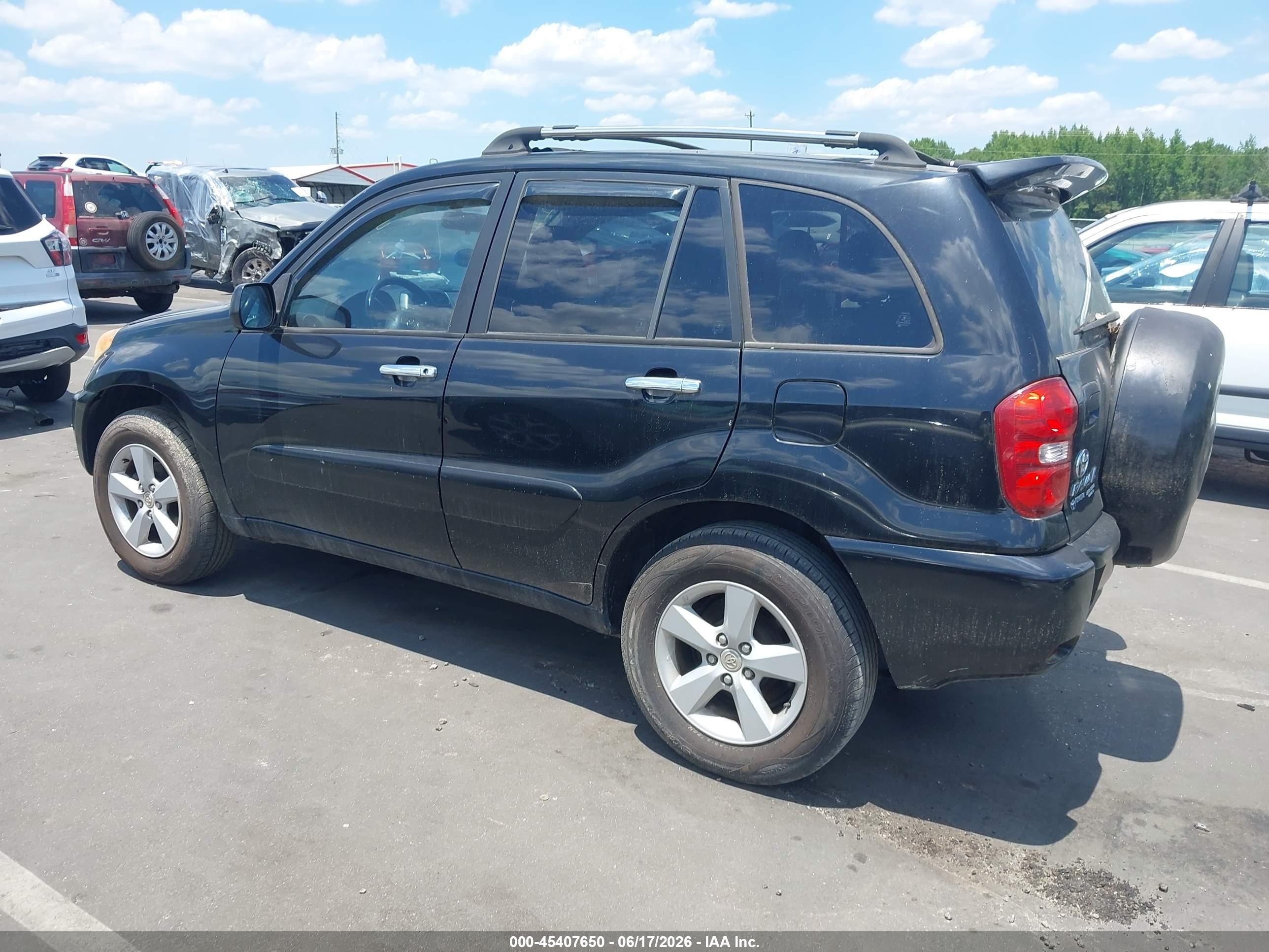 2004 Toyota Rav4   Black vin: JTEGD20V140024660