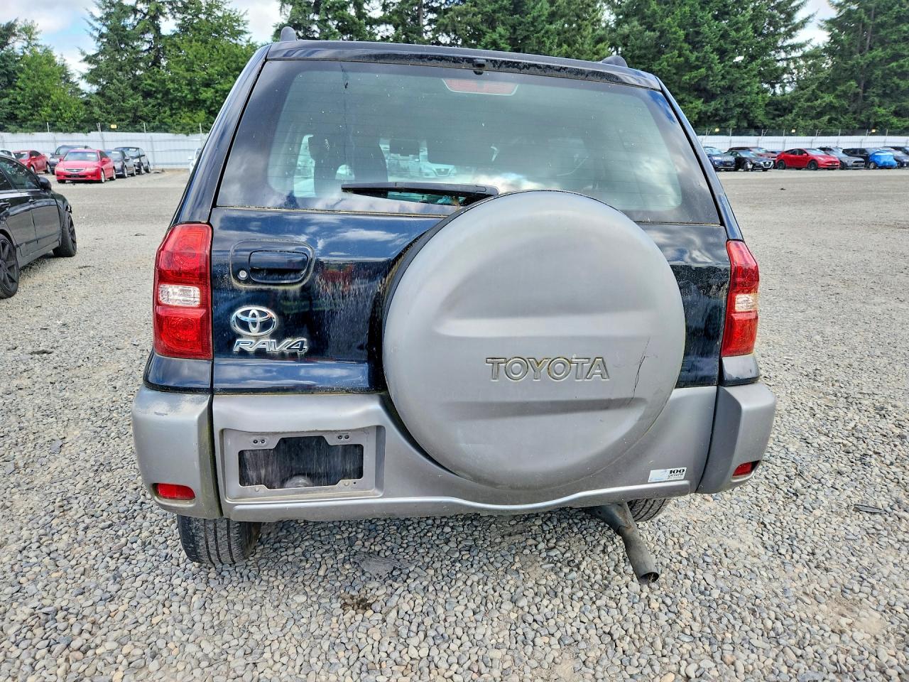 2004 Toyota Rav4 Base Black vin: JTEGD20V140038977