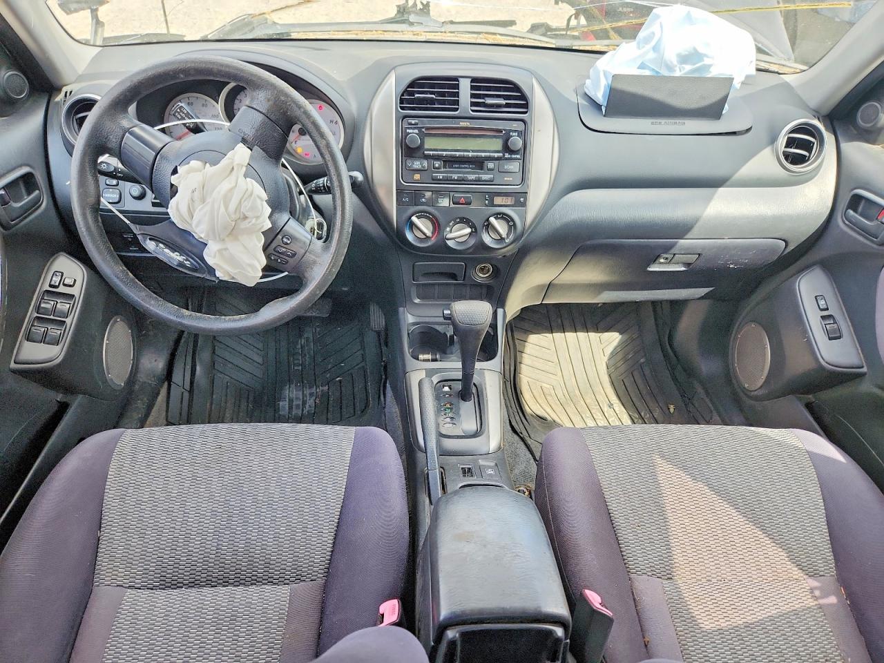 2004 Toyota Rav4 Base Black vin: JTEGD20V140038977