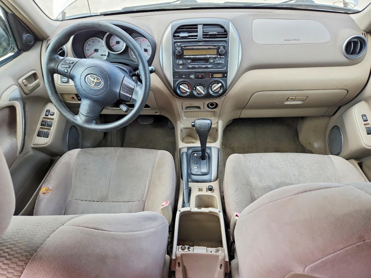 2004 Toyota Rav4 Base Beige vin: JTEGD20V140039384
