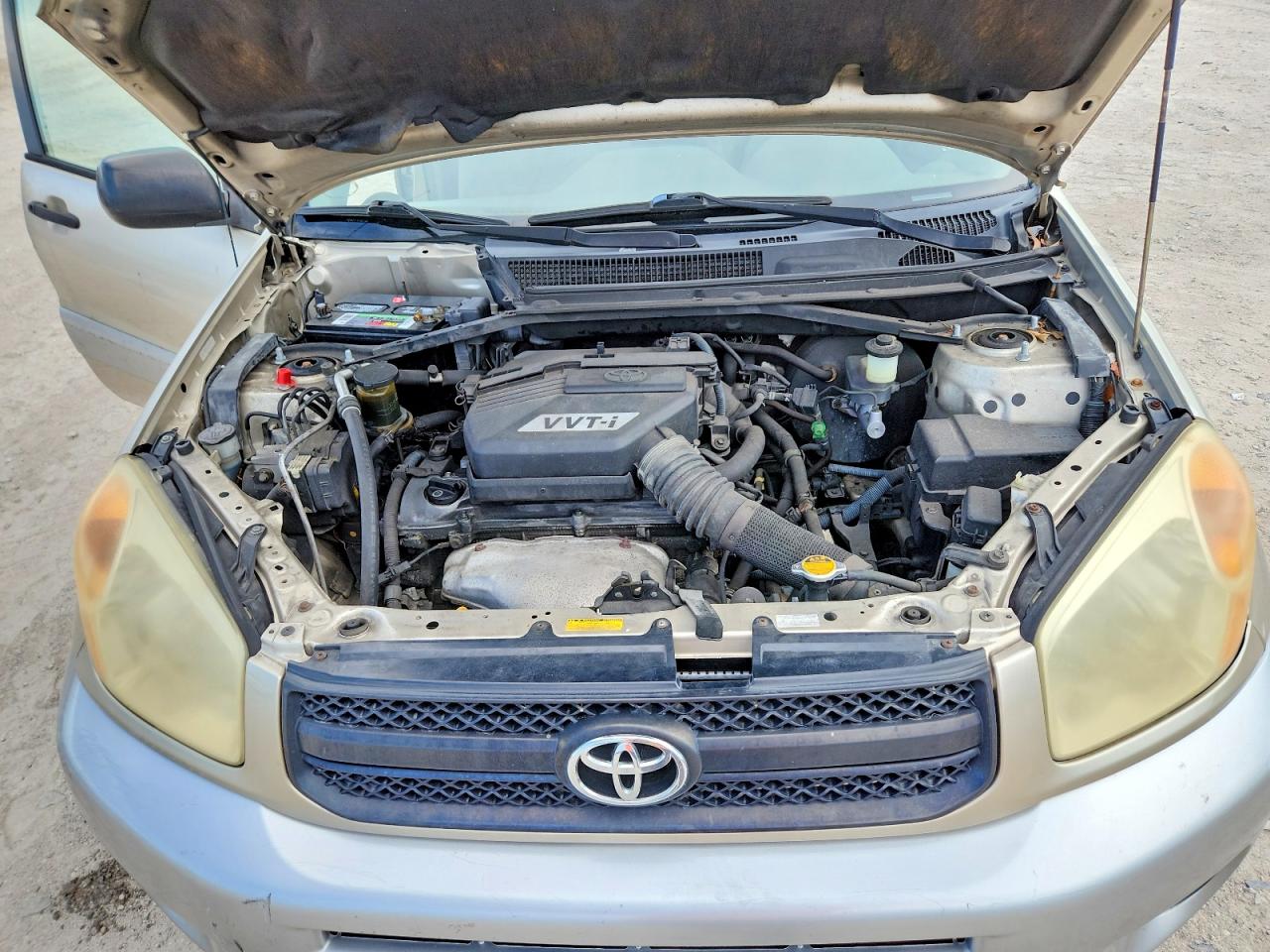 2004 Toyota Rav4 Base Beige vin: JTEGD20V140039384