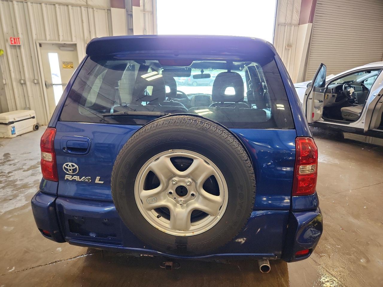 2004 Toyota Rav4 Base Blue vin: JTEGD20V140041457