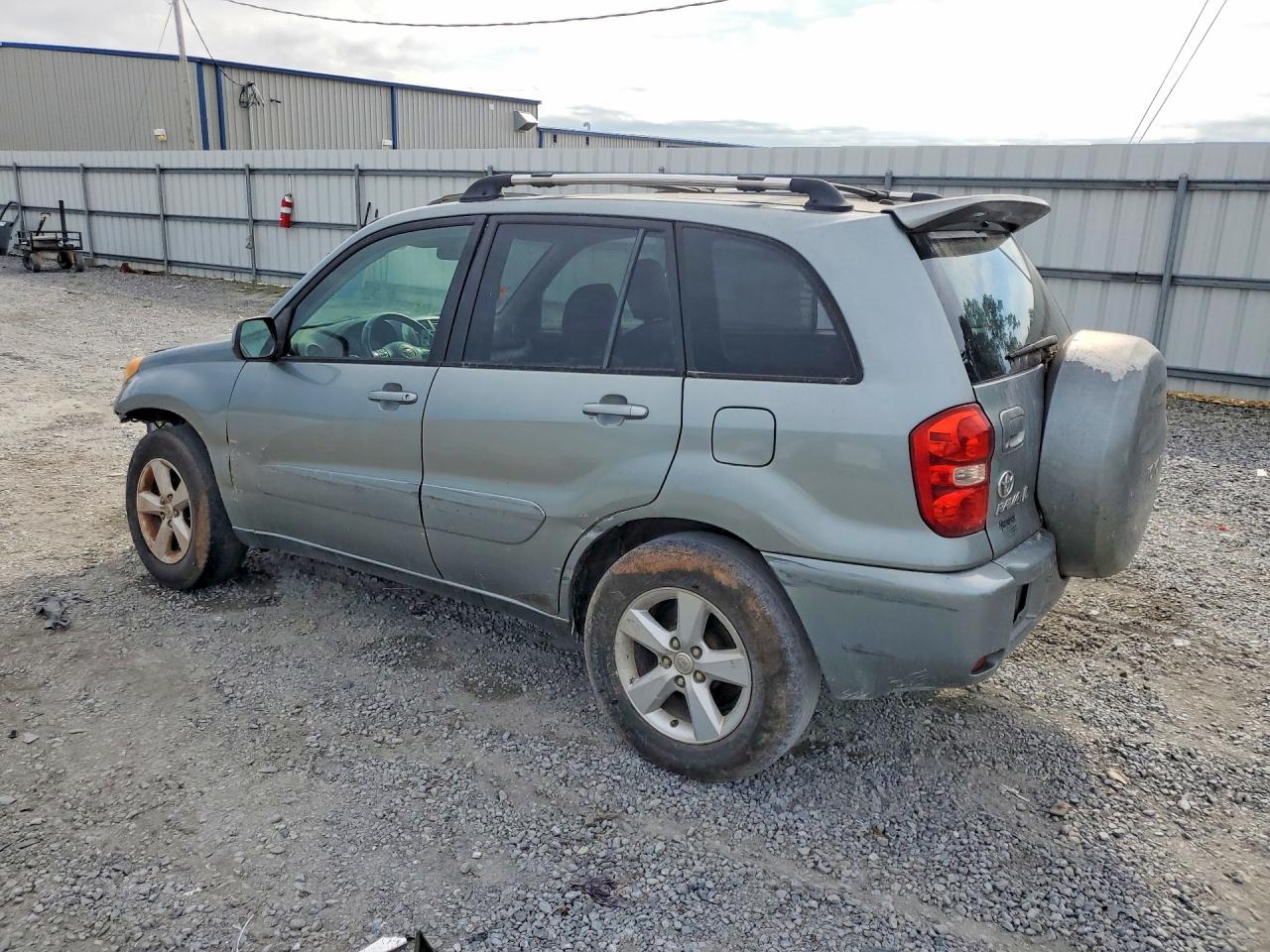 2004 Toyota Rav4 Base Silver vin: JTEGD20V140043709