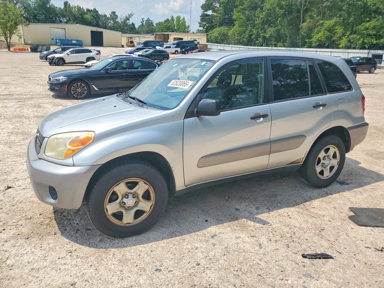 2004 Toyota Rav4 Base Серебряный vin: JTEGD20V240002361