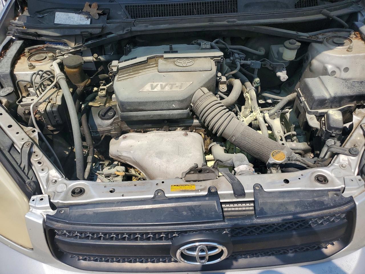 2004 Toyota Rav4 Base Silver vin: JTEGD20V240002361