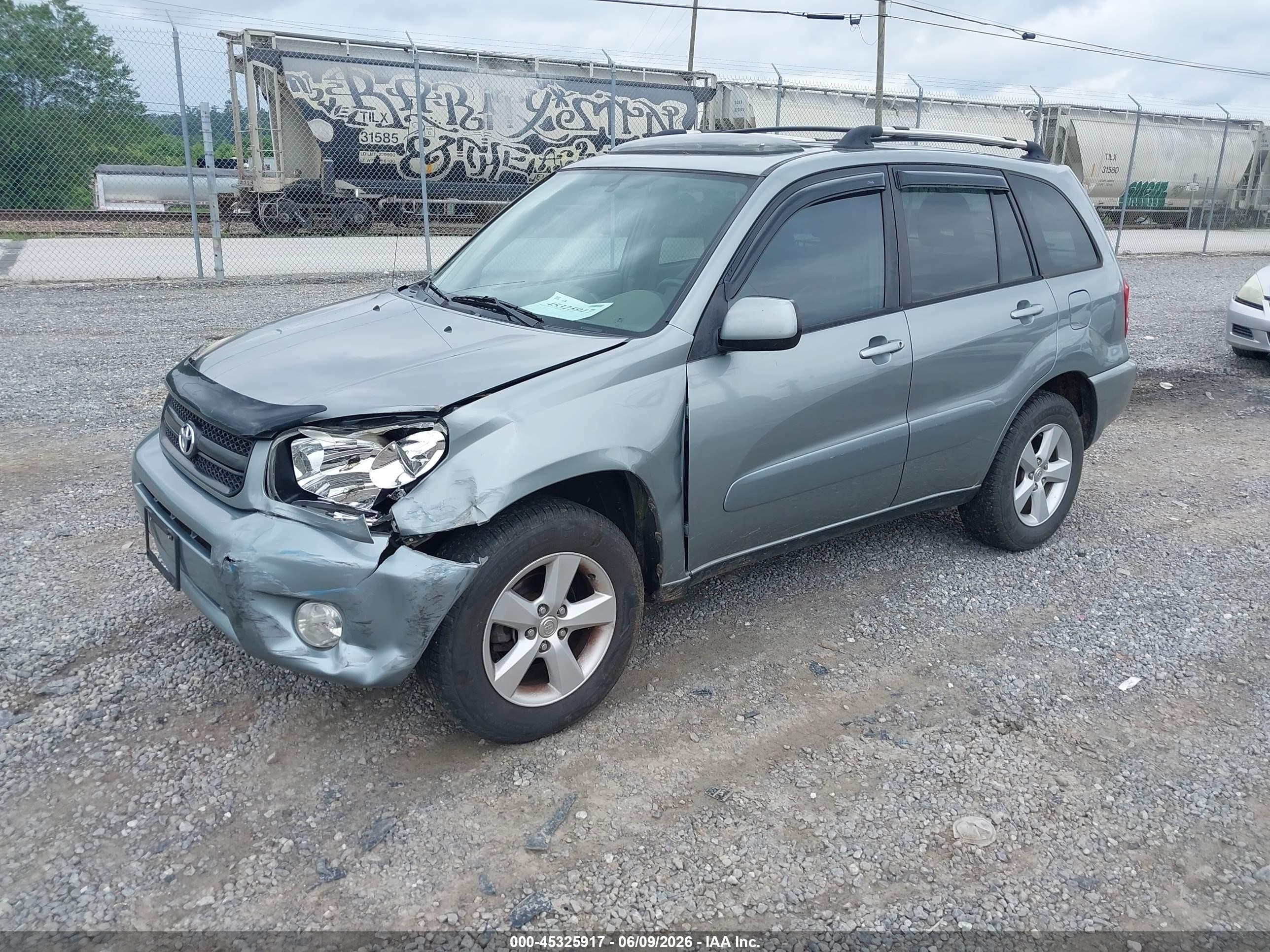 2004 Toyota Rav4 Green vin: JTEGD20V240012632