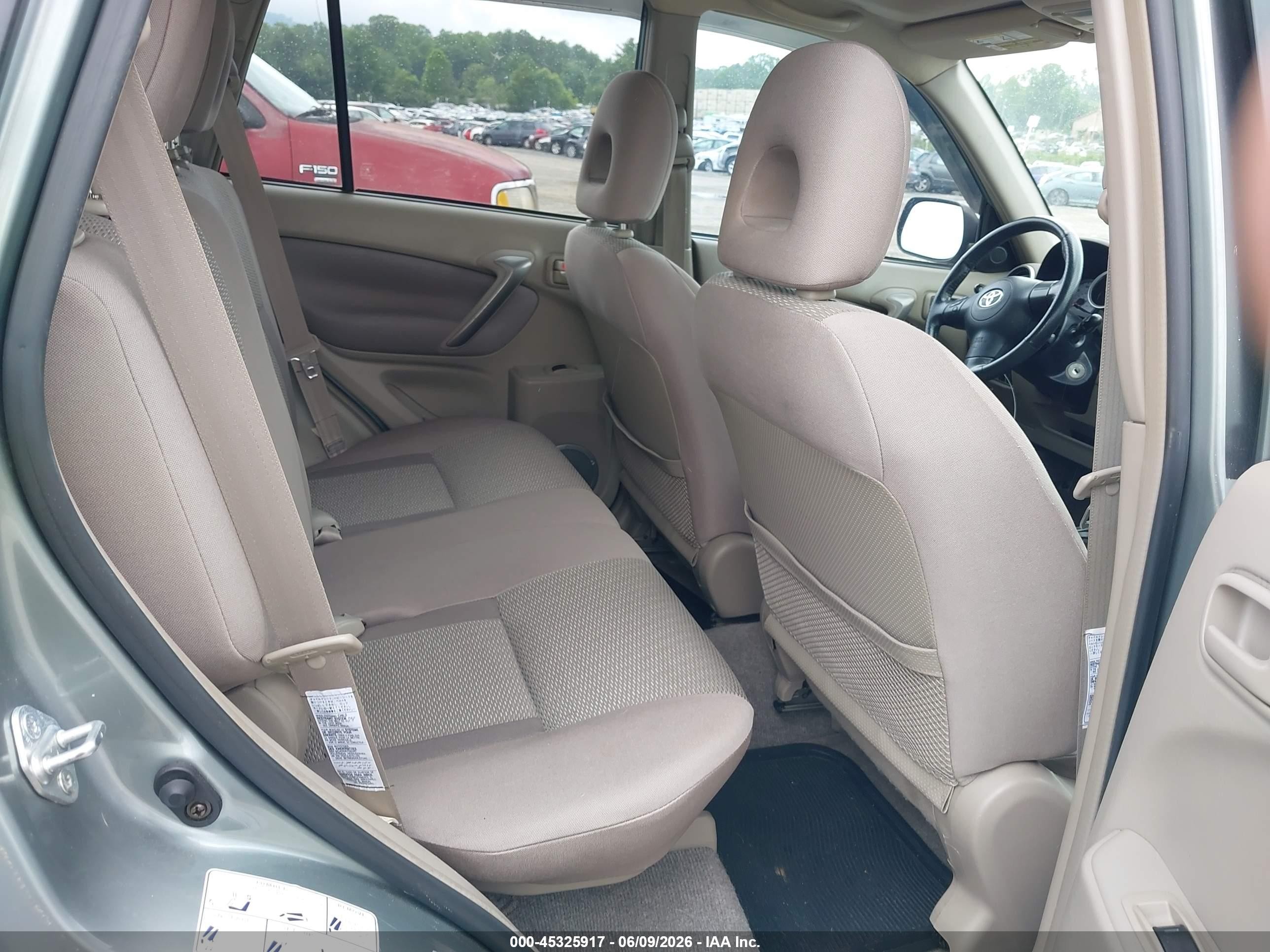 2004 Toyota Rav4 Green vin: JTEGD20V240012632