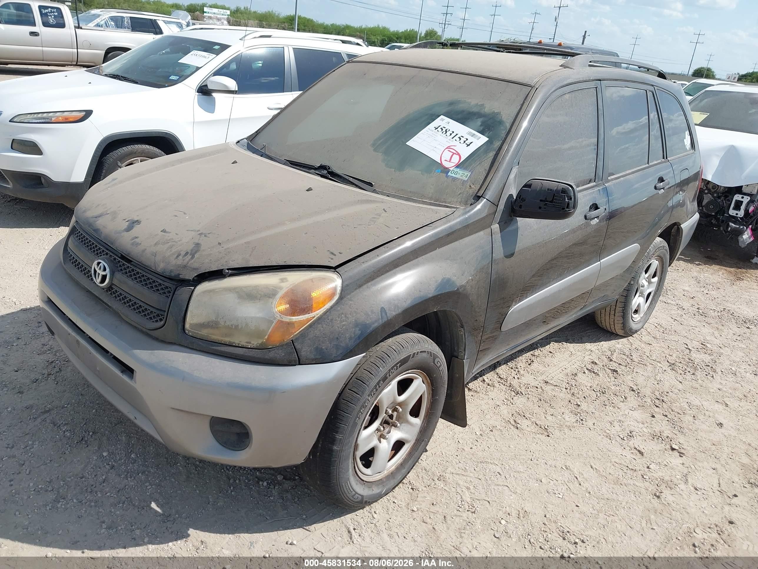 2004 Toyota Rav4   Black vin: JTEGD20V240023226