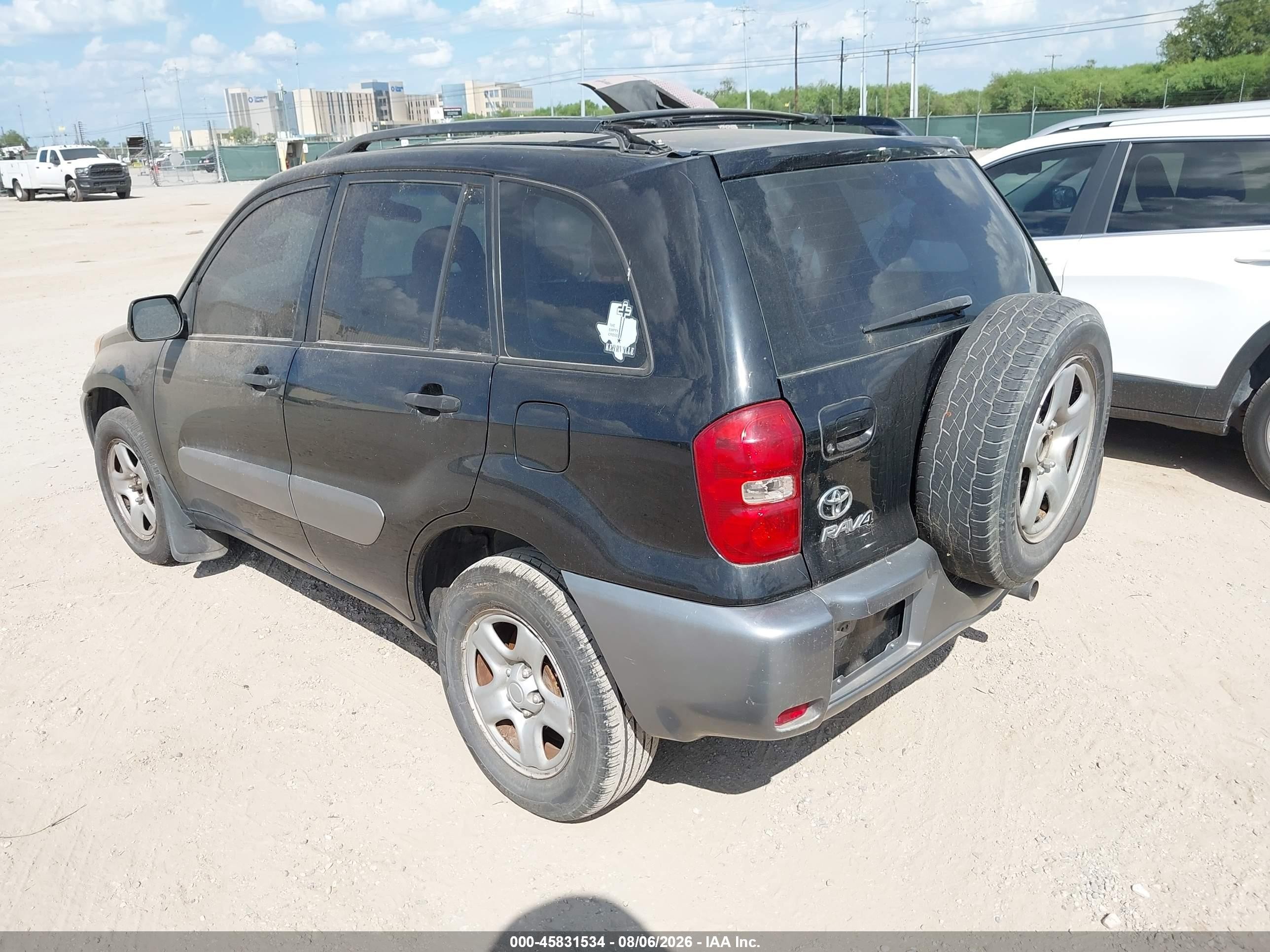 2004 Toyota Rav4   Black vin: JTEGD20V240023226