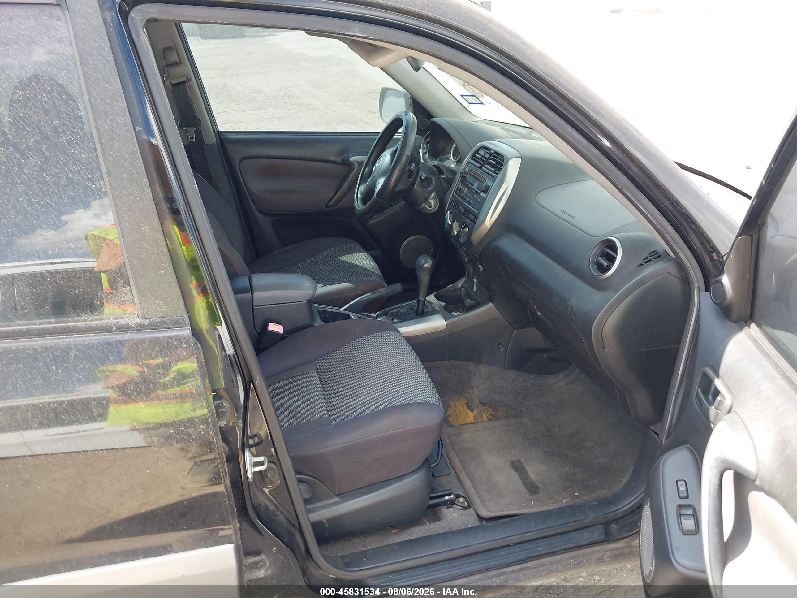 2004 Toyota Rav4   Black vin: JTEGD20V240023226