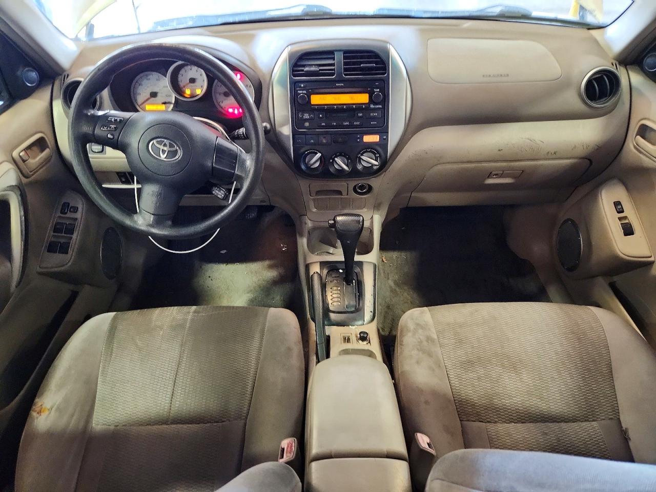 2004 Toyota Rav4 Base Gold vin: JTEGD20V240024523