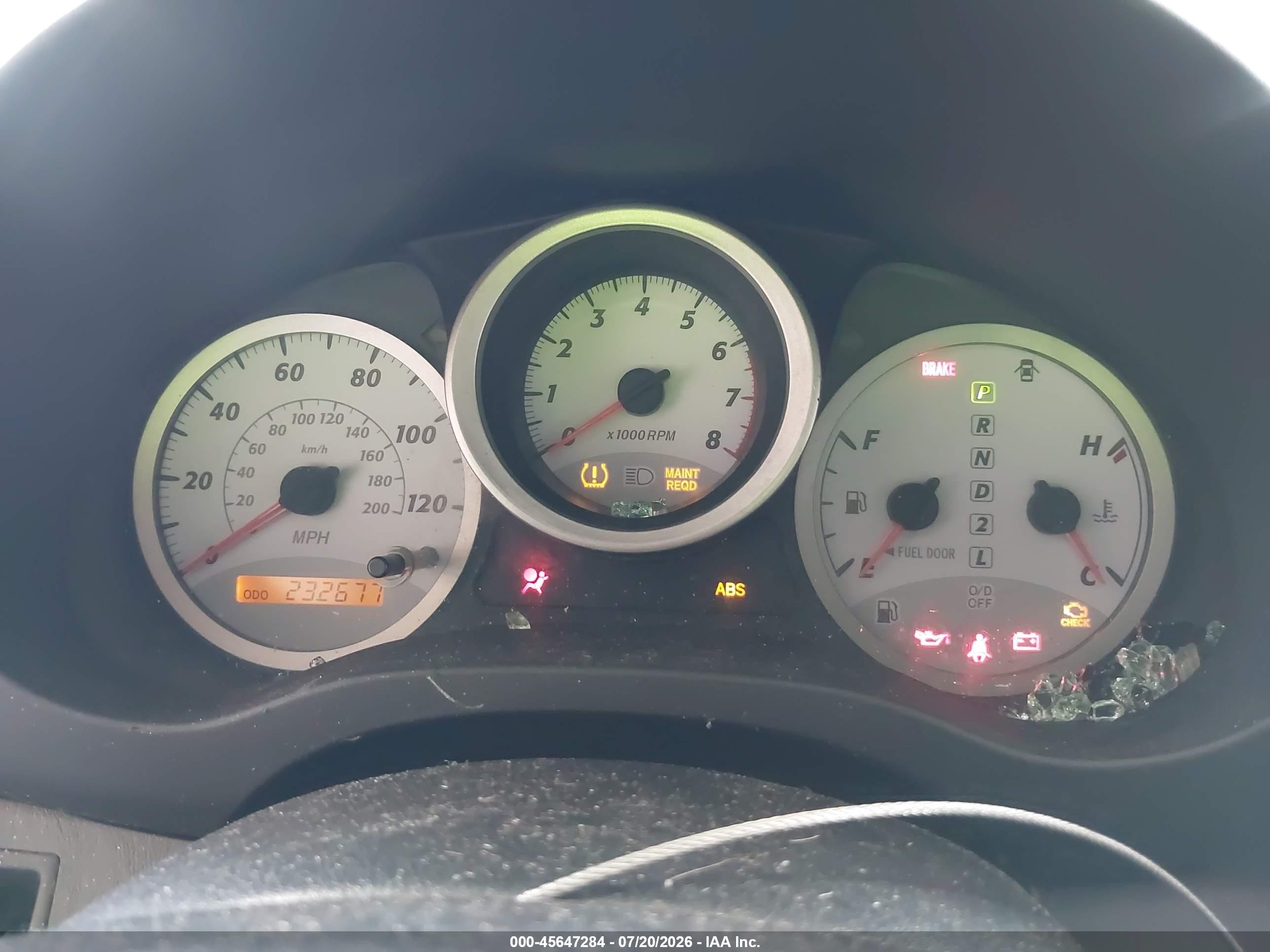 2004 Toyota Rav4   Gray vin: JTEGD20V240043444