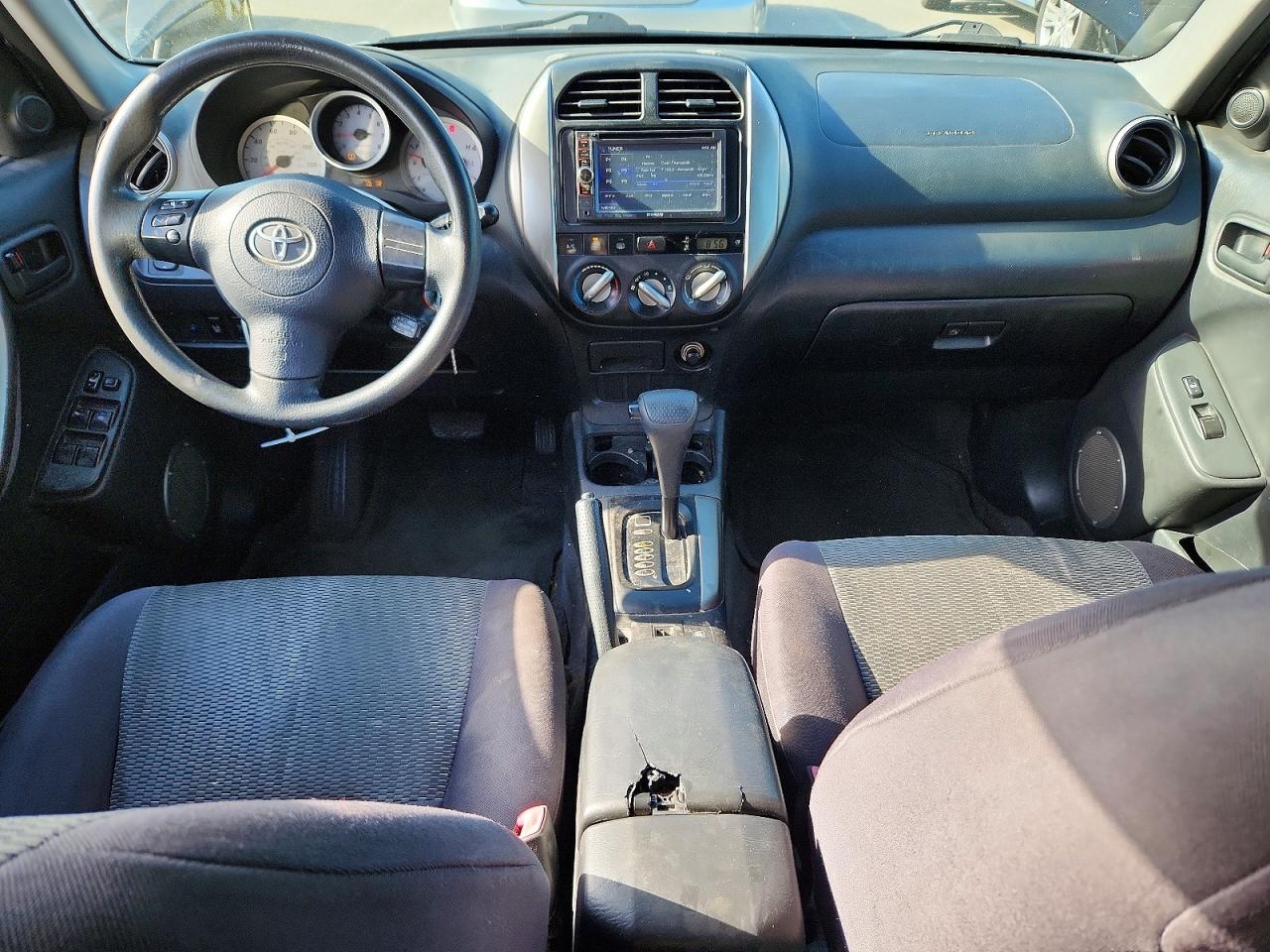 2004 Toyota Rav4 Base Black vin: JTEGD20V240046084