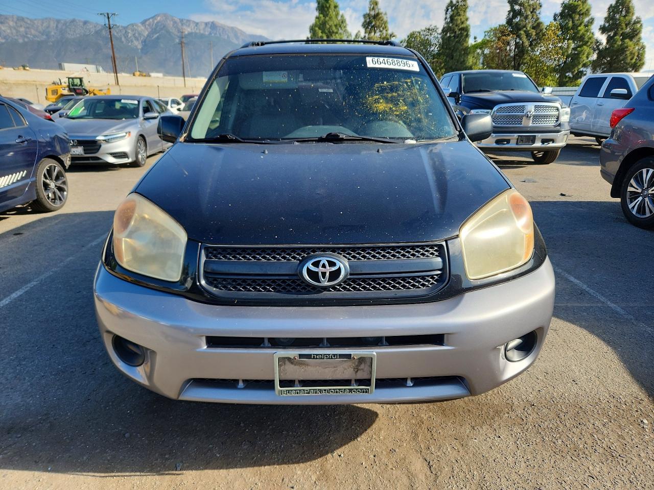 2004 Toyota Rav4 Base Black vin: JTEGD20V240046084