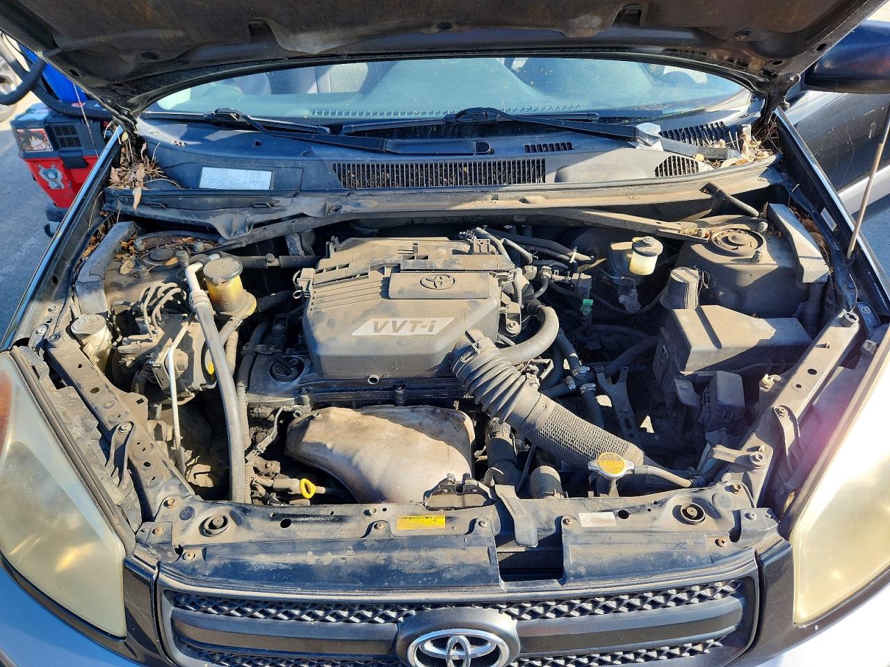 2004 Toyota Rav4 Base Black vin: JTEGD20V240046084