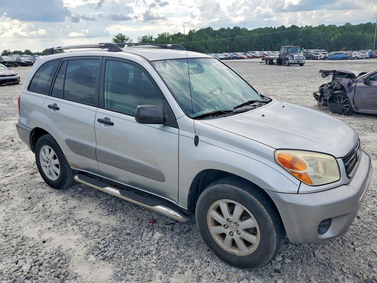 2005 Toyota Rav4 Base Silver vin: JTEGD20V250056910