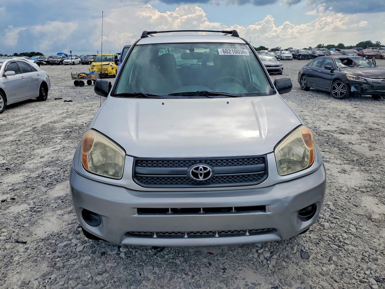 2005 Toyota Rav4 Base Silver vin: JTEGD20V250056910