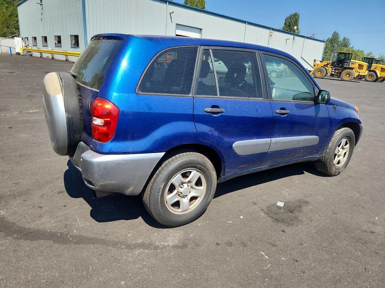 2005 Toyota Rav4 Base Blue vin: JTEGD20V250069026