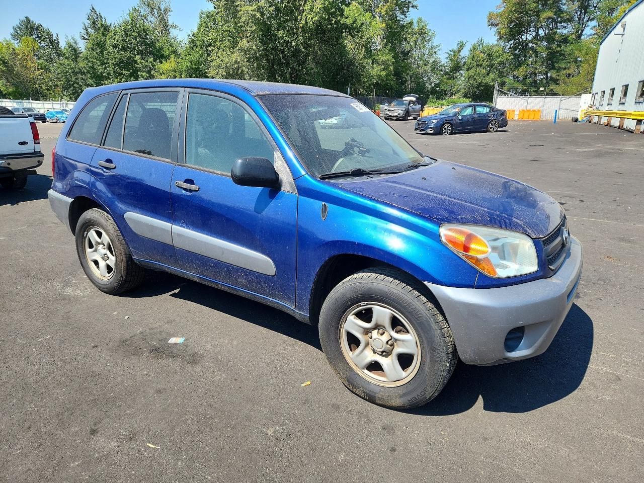 2005 Toyota Rav4 Base Blue vin: JTEGD20V250069026