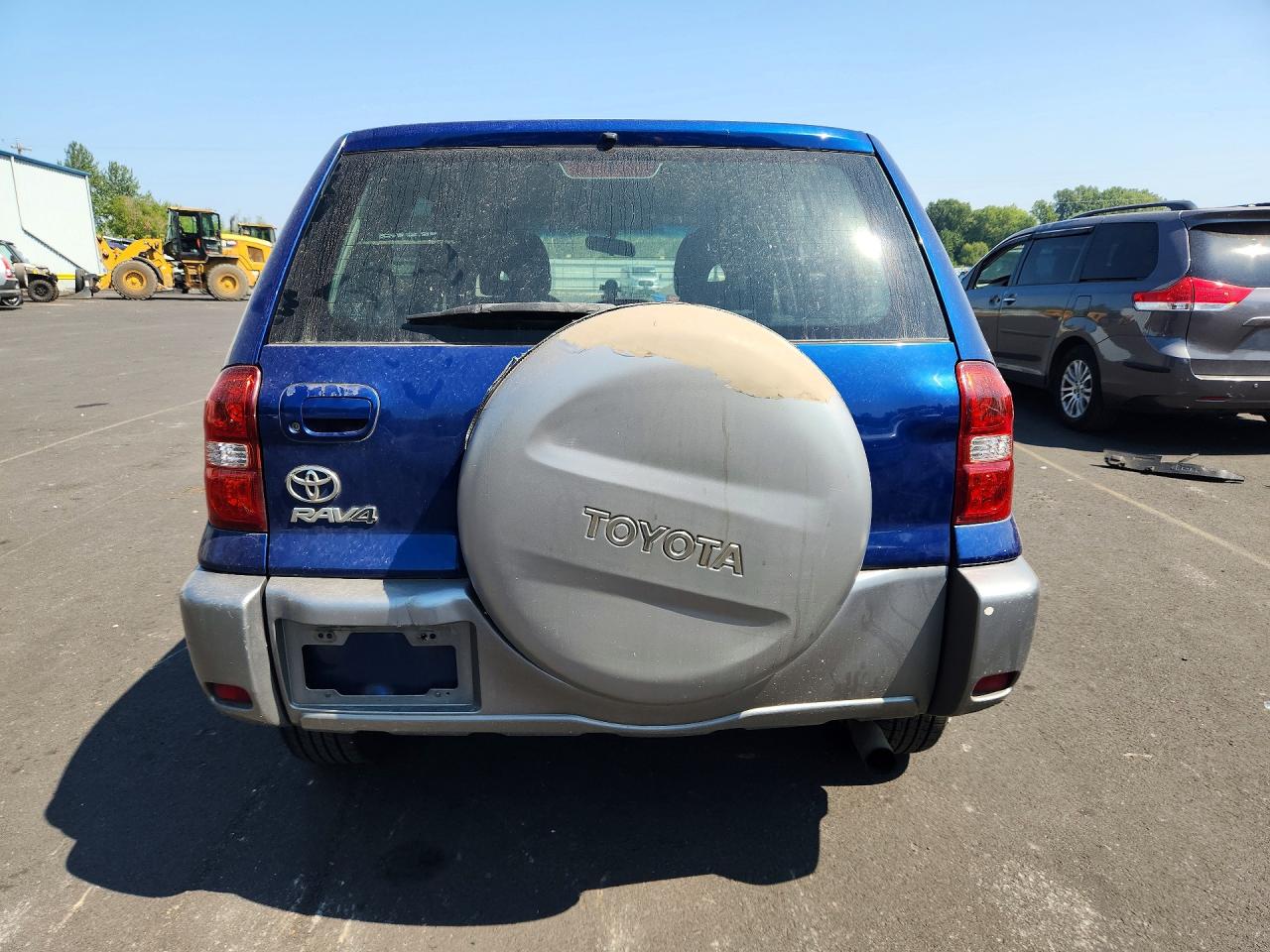 2005 Toyota Rav4 Base Blue vin: JTEGD20V250069026
