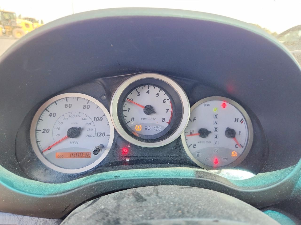2005 Toyota Rav4 Base Blue vin: JTEGD20V250069026