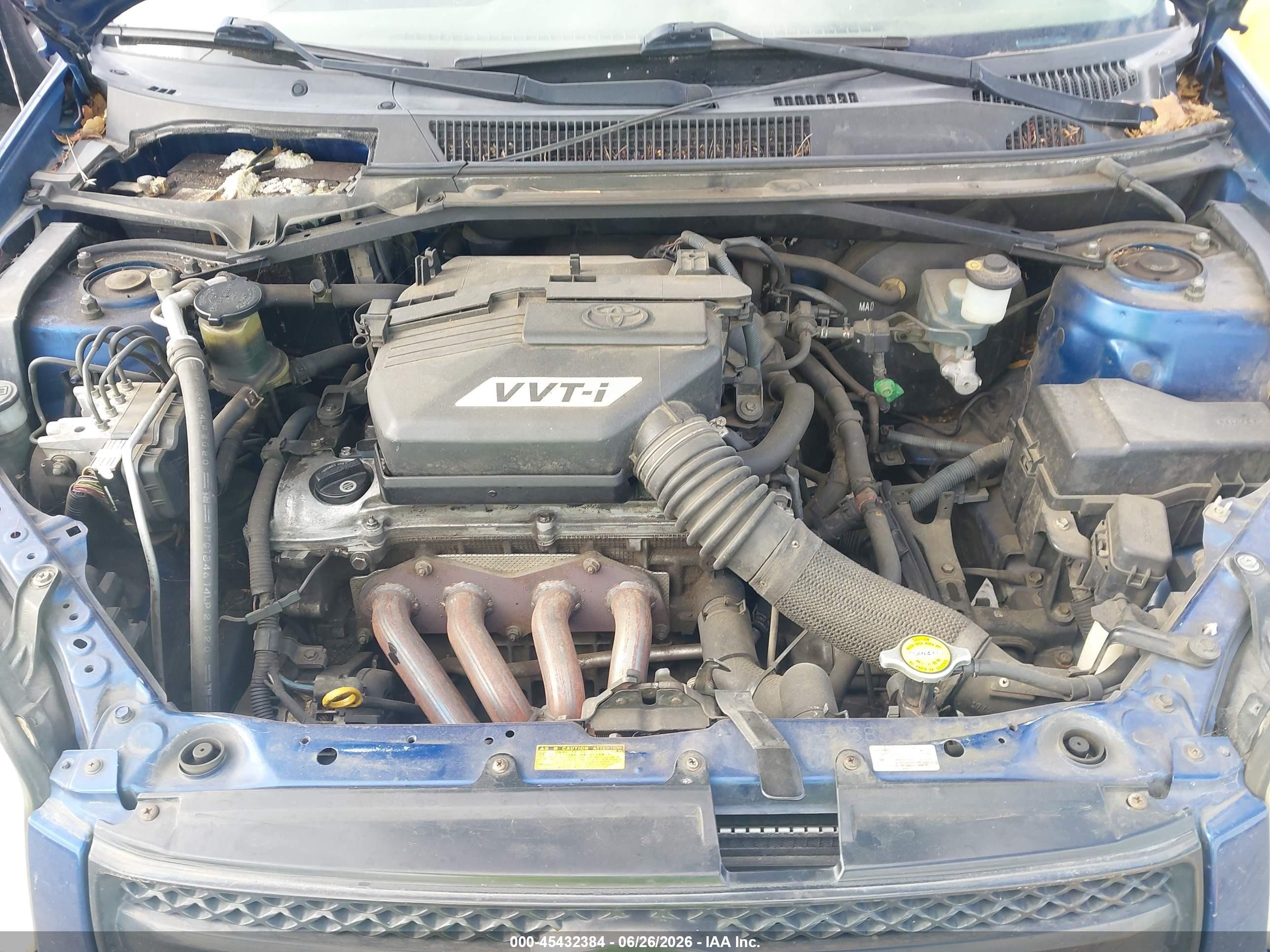 2005 Toyota Rav4   Blue vin: JTEGD20V250071388