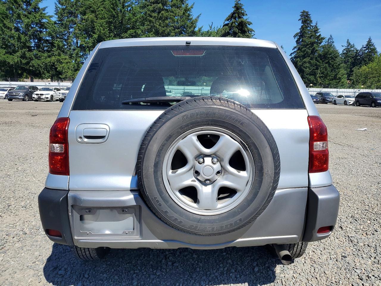 2005 Toyota Rav4 Base Серый vin: JTEGD20V250072394